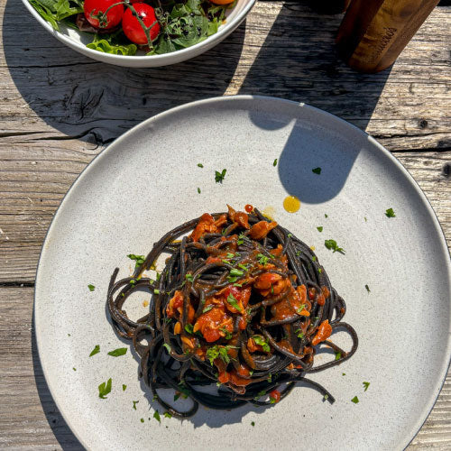 Spaghetti al Nero di Seppia: The Midnight Pasta of Venice