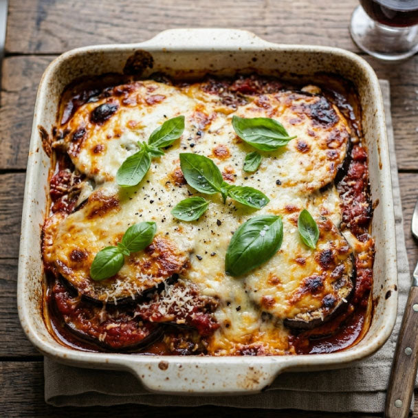 Aubergine Parmigiana
