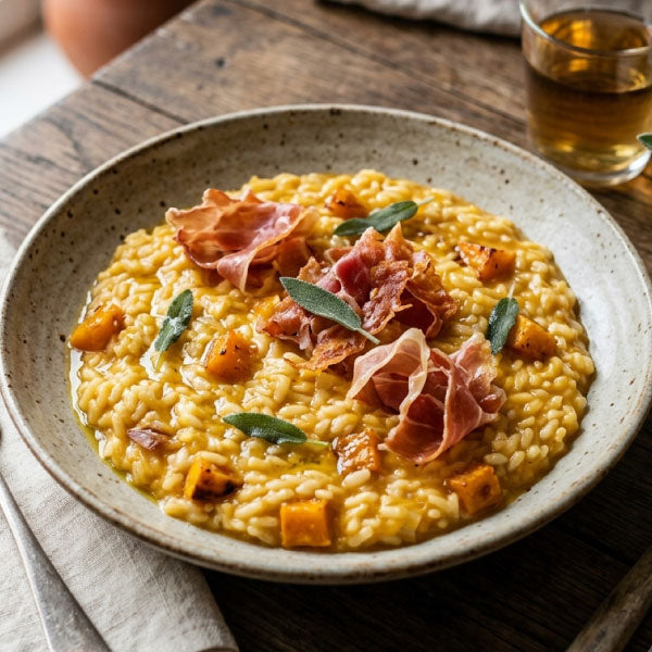 Butternut Squash and Parma Ham Risotto