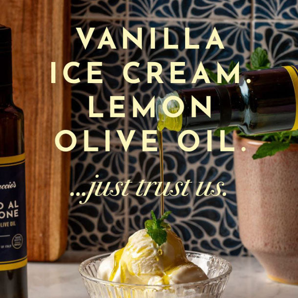 Lemon Oil with... Vanilla Ice Cream... Trust Us!