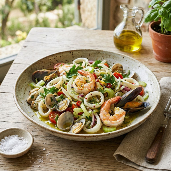 Seafood Salad With Lemon Oil