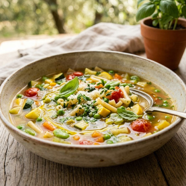 Summer Minestrone Soup Recipe
