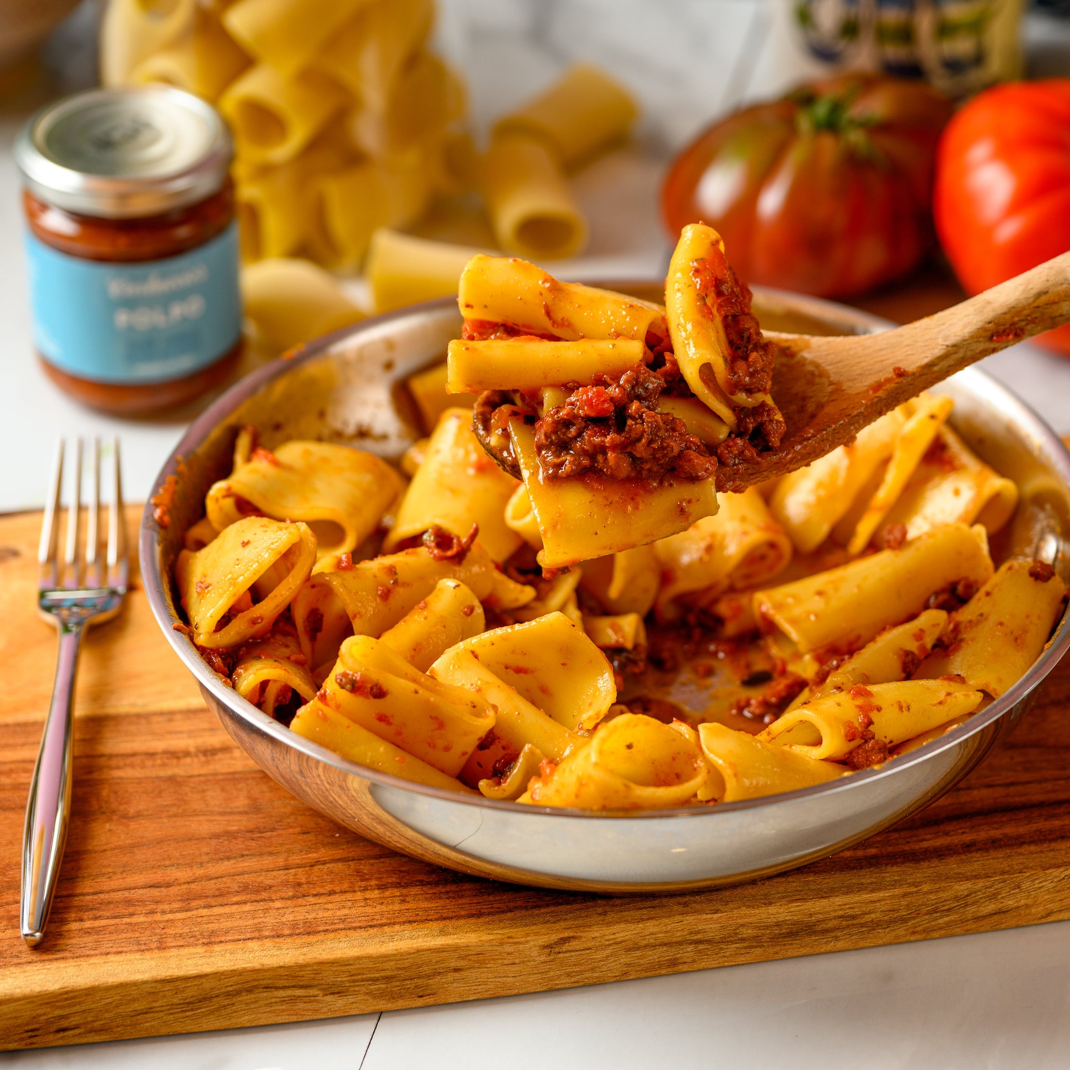 Italian Pasta and Sauce