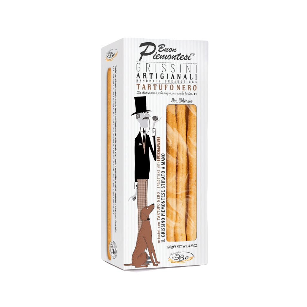 Grissini Tartufi - Handmade Breadsticks with Truffle, 120g