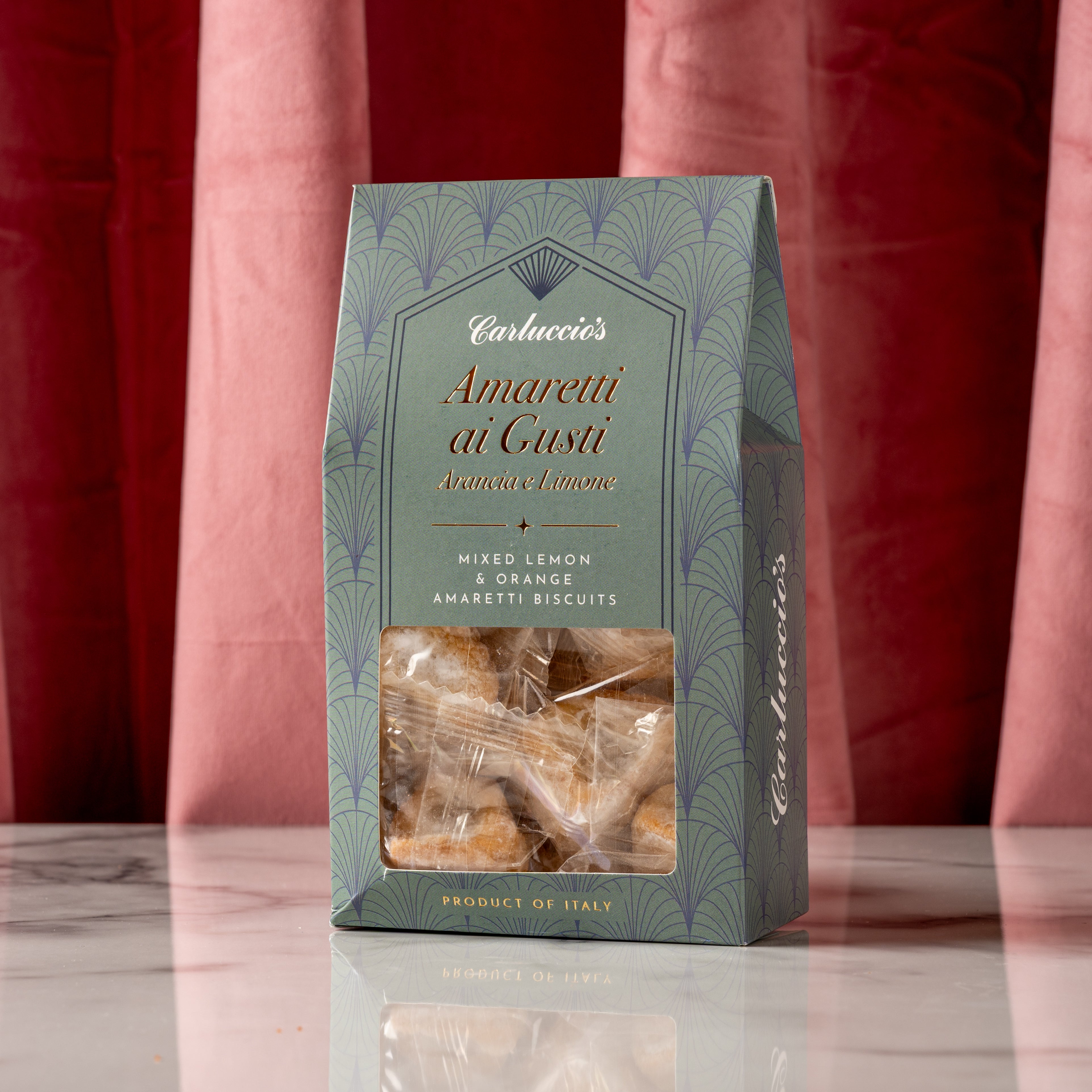 Amaretti ai Gusti - Hand made, Soft Almond Biscuits with Mixed Orange & Lemon Flavours, 200g