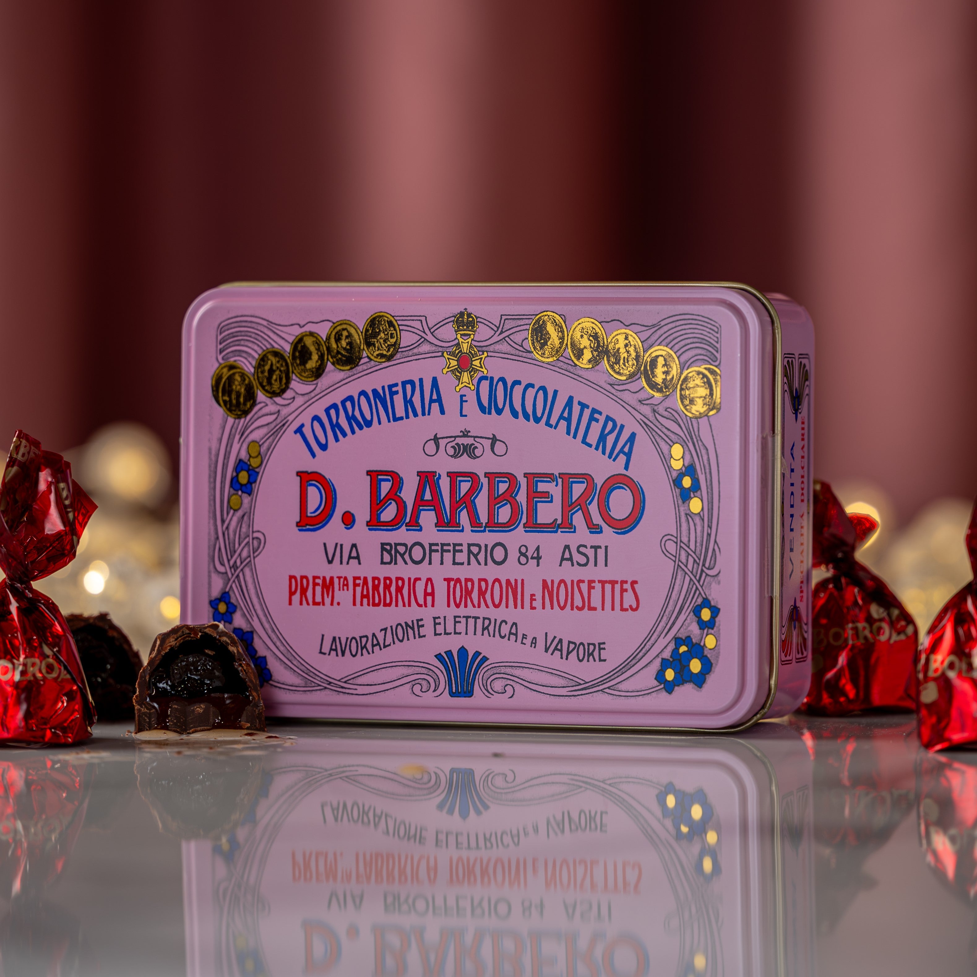 Cioccolatini alla Ciliegia - Cherry Liqueur Chocolates, 150g
