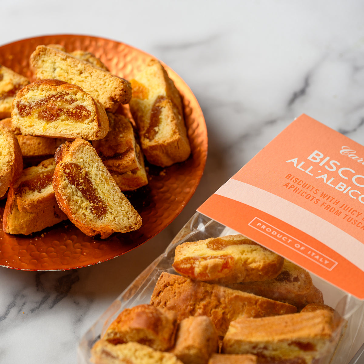 Biscotti all’Albicocca - Tuscan Biscuits with Dried Apricots, 200g