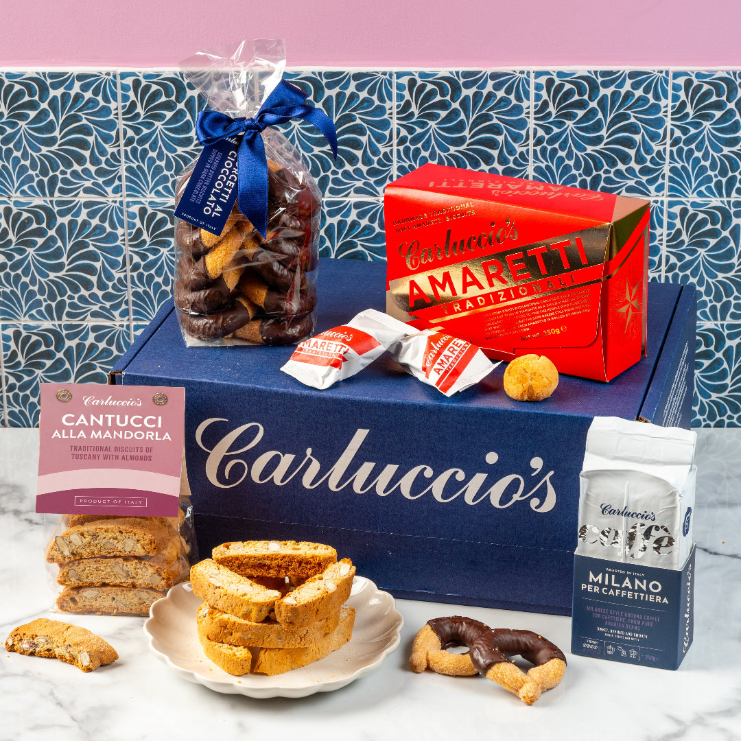 Biscotti e Caffè per Cafetière - Biscuits and Cafetière Ground Coffee Bundle