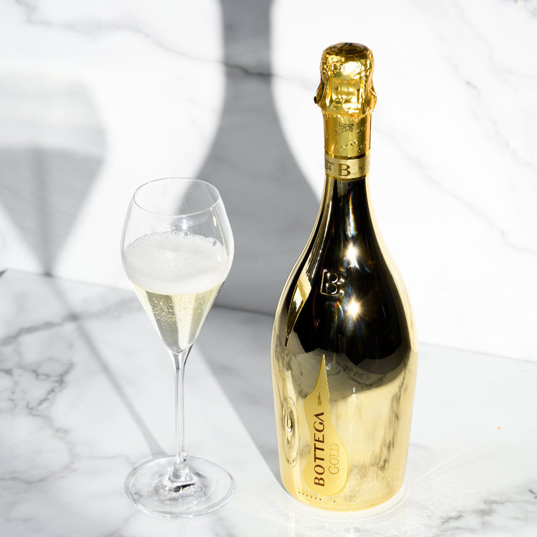 Bottega Gold Prosecco DOC Brut – Italian Sparkling Wine, 75cl