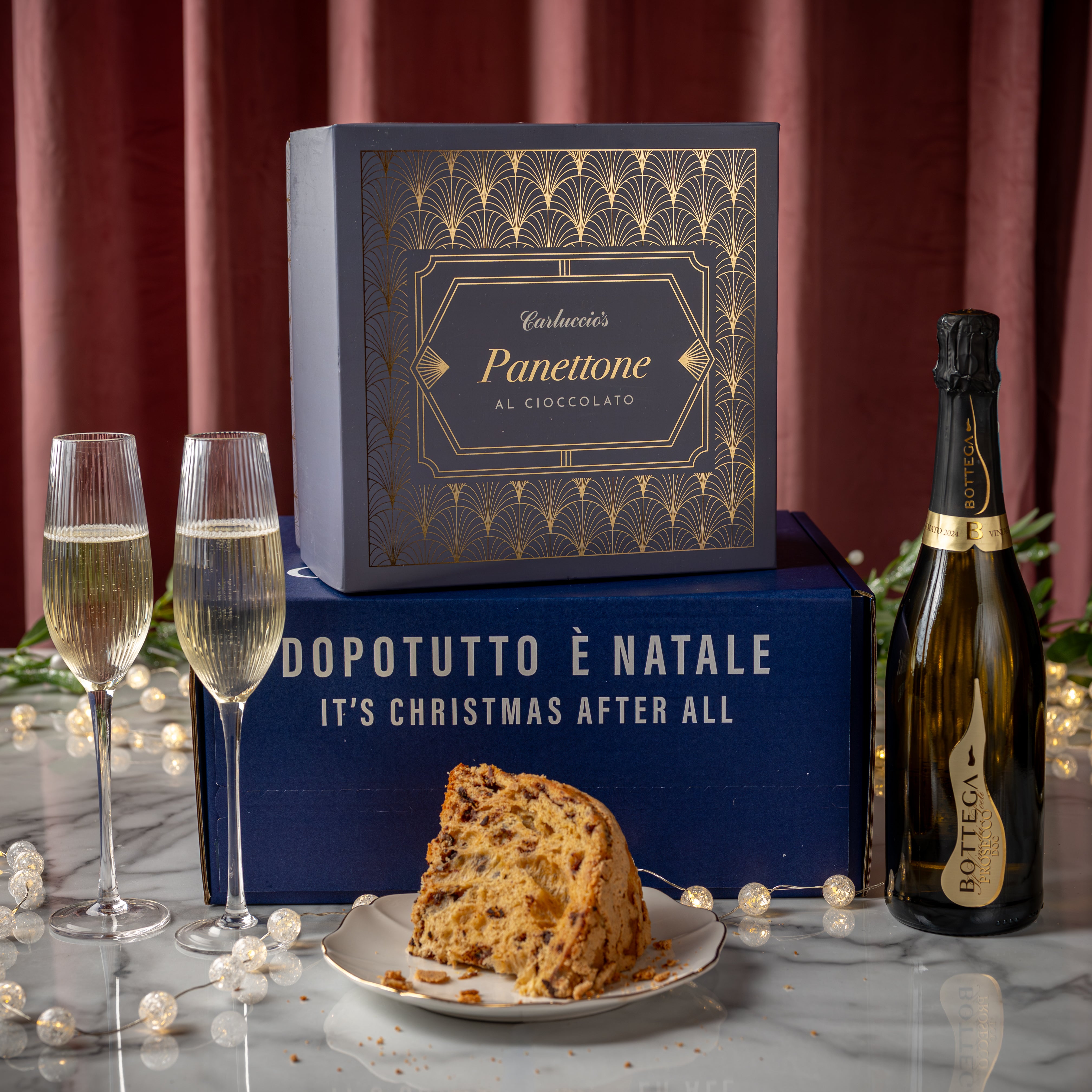 Panettone & Prosecco Gift Set - Cioccolato