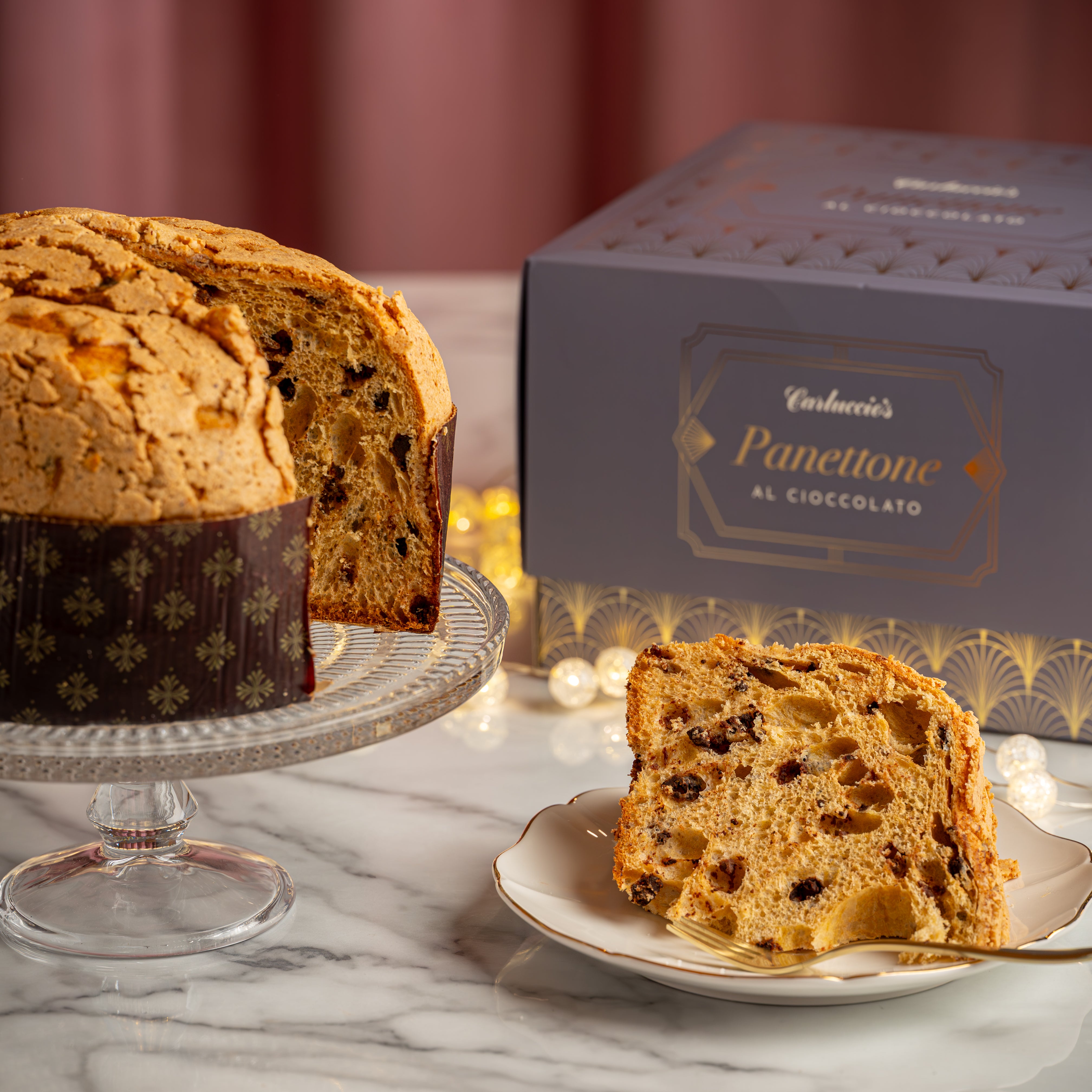 Panettone & Prosecco Gift Set - Cioccolato