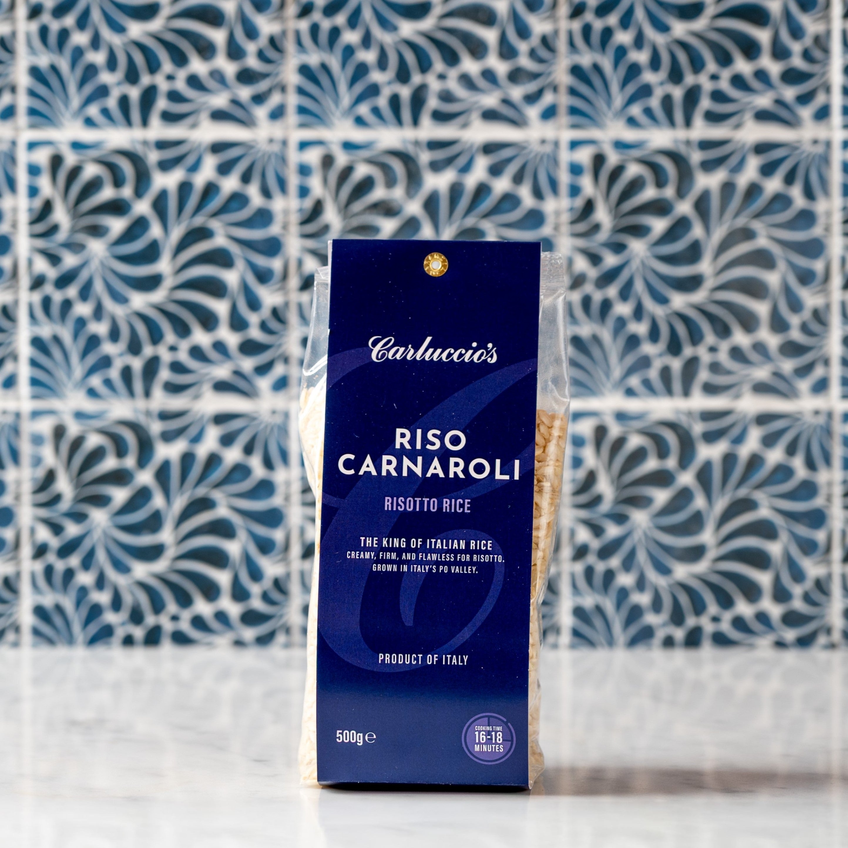 Carnaroli Risotto Rice -  Long Grain Italian Risotto Rice, 500g