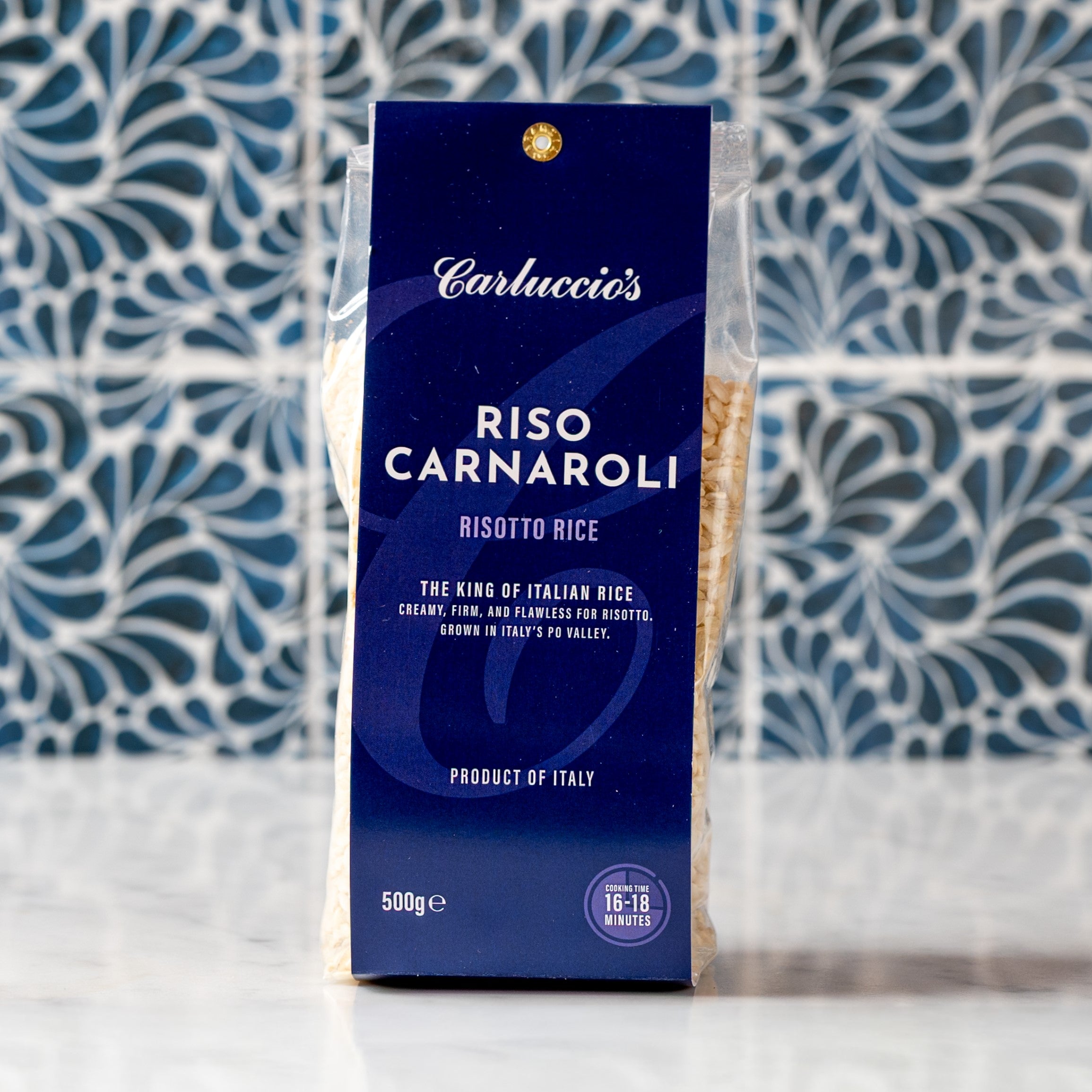 Carnaroli Risotto Rice -  Long Grain Italian Risotto Rice, 500g