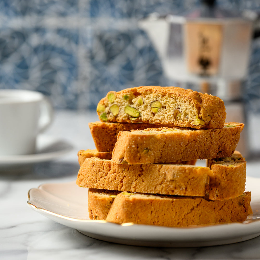 Cantucci al Pistacchio - Pistachio Biscotti, 200g