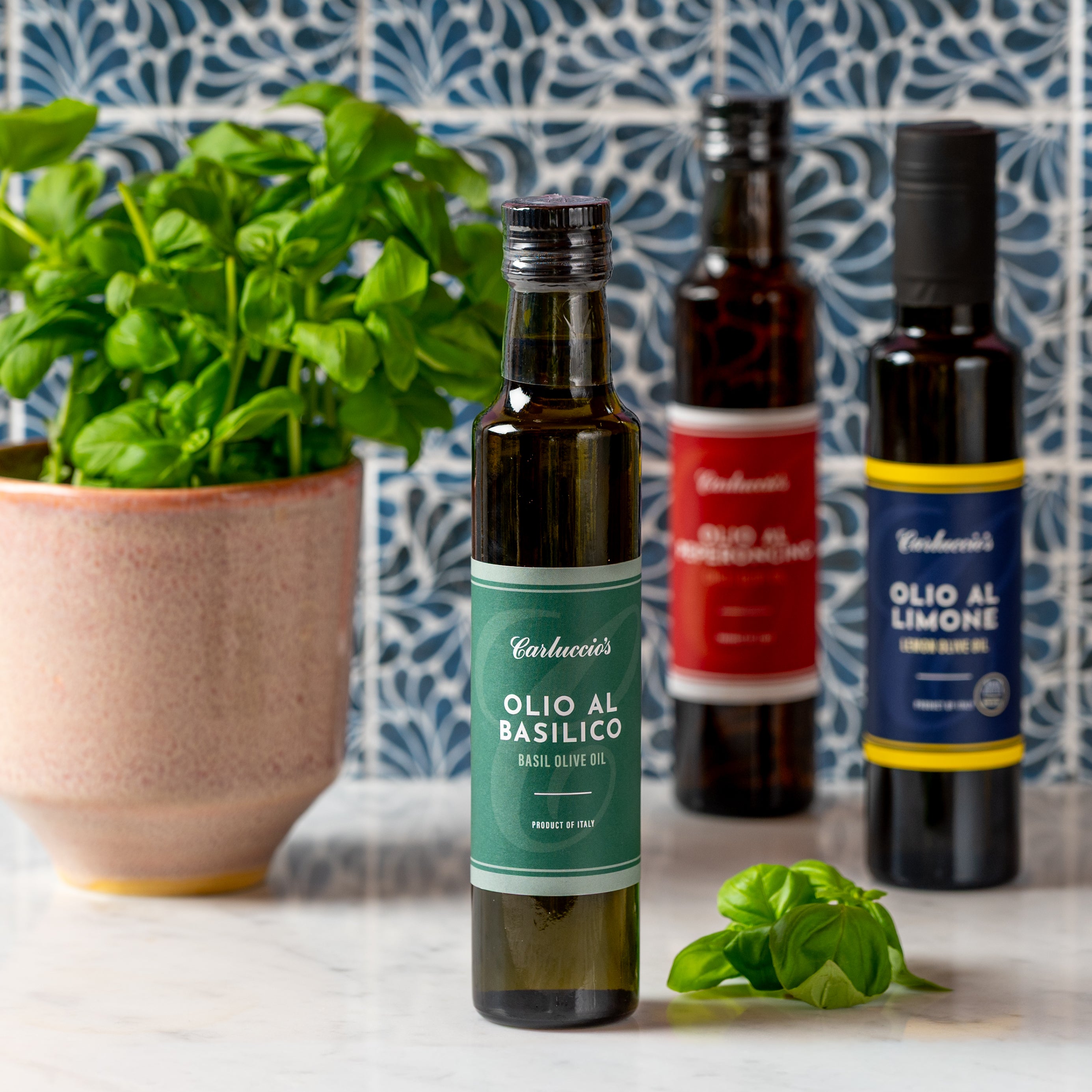 Olio al Basilicio  - Carluccio's Basil Olive Oil, 250ml