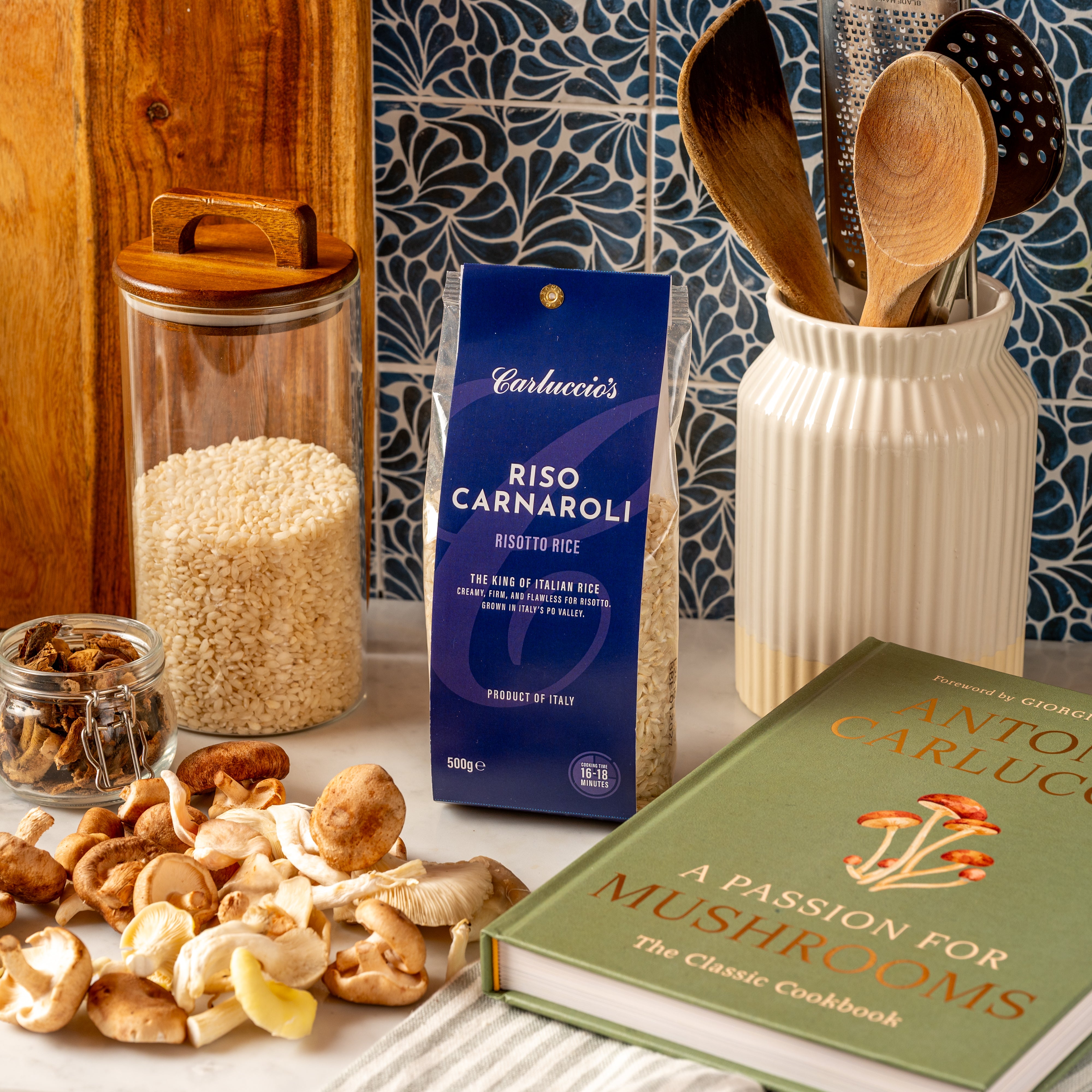 Carnaroli Risotto Rice -  Long Grain Italian Risotto Rice, 500g