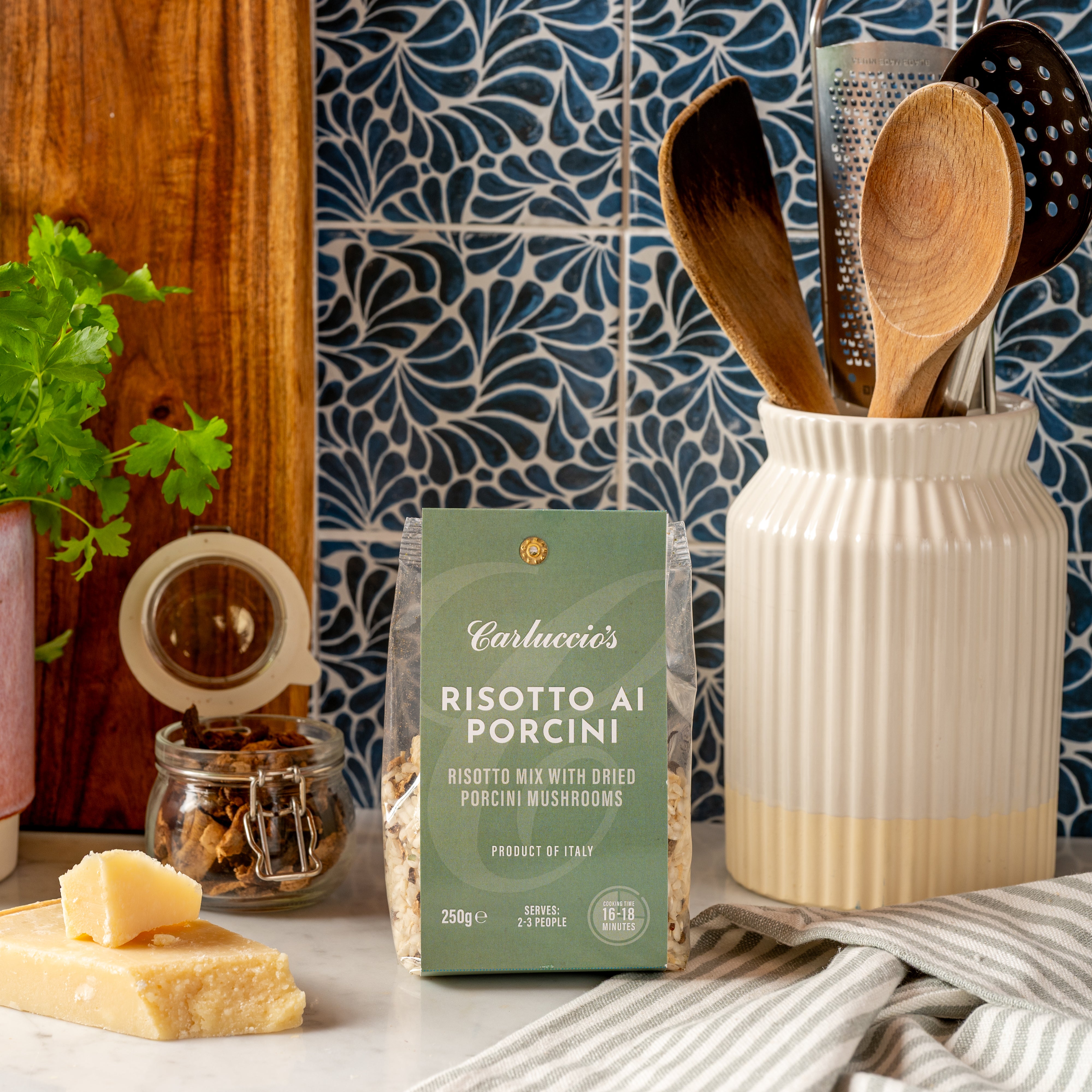 Porcini Risotto Mix - Risotto Mix with Dried Porcini Mushrooms, 250g