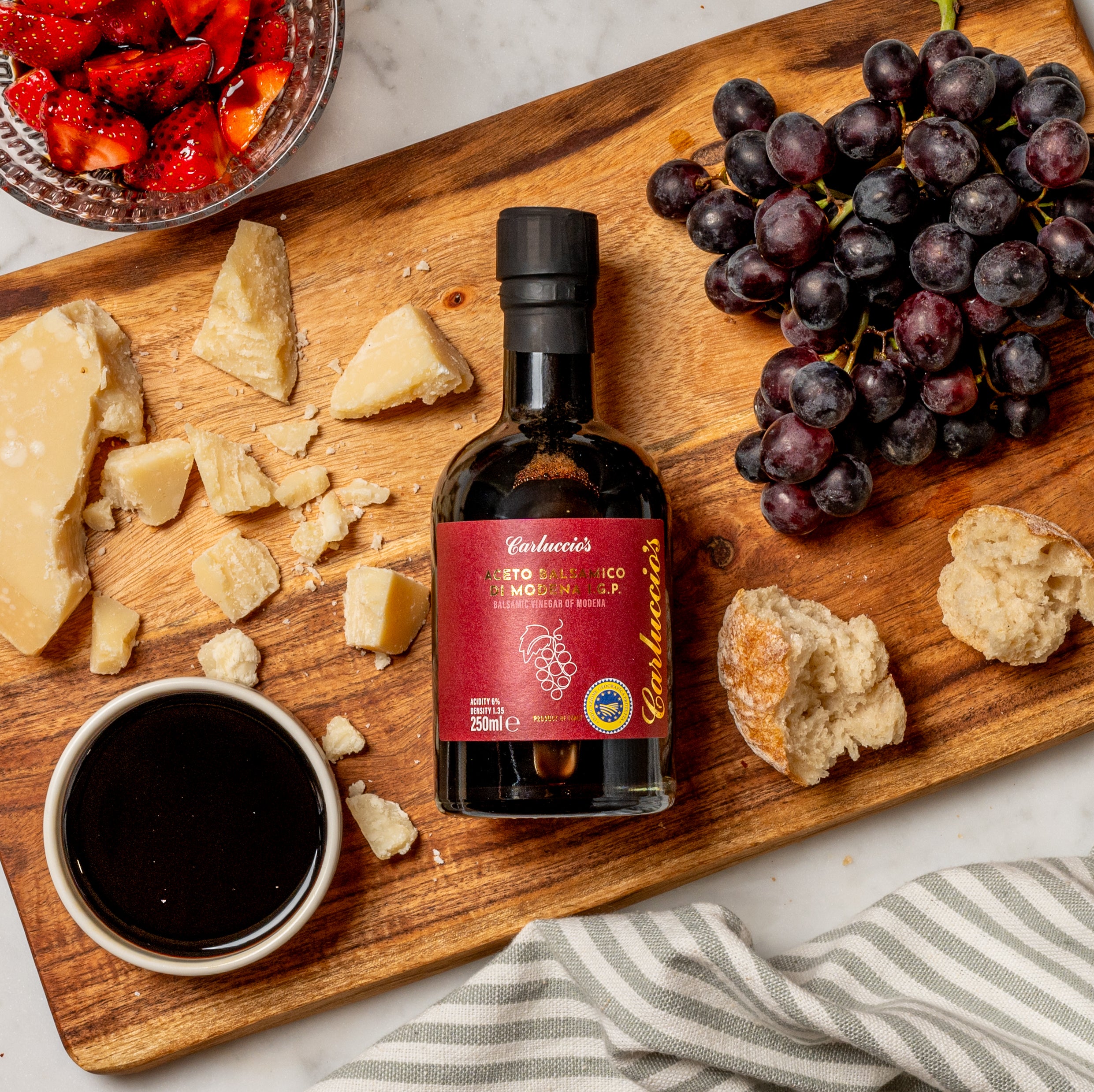 Aceto Balsamico di Modena IGP, 250ml - density 1.35, thick & intense balsamic vinegar, 250ml