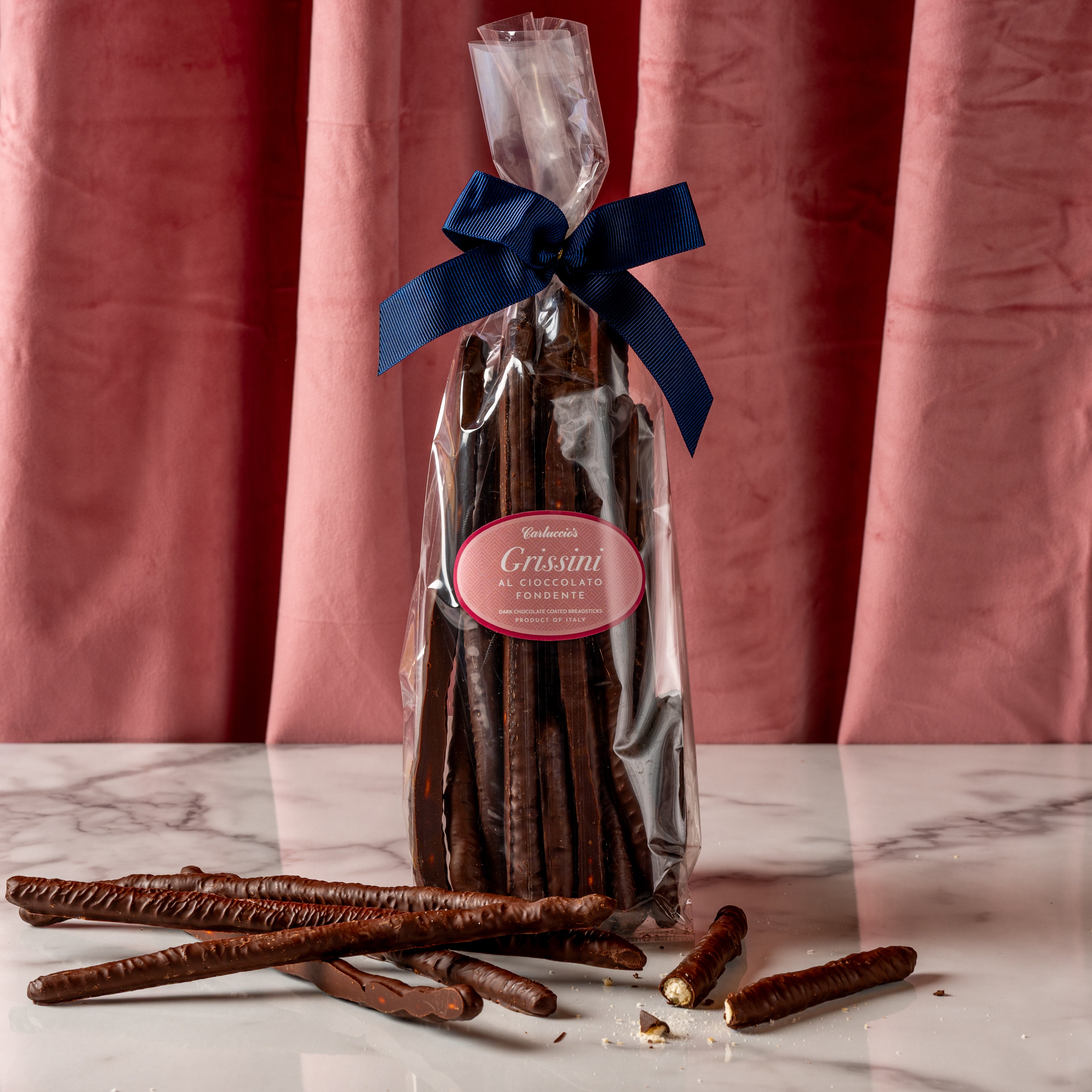 Grissini al Ciocolato Fondente - Breadsticks Coated in Dark Chocolate, 300g