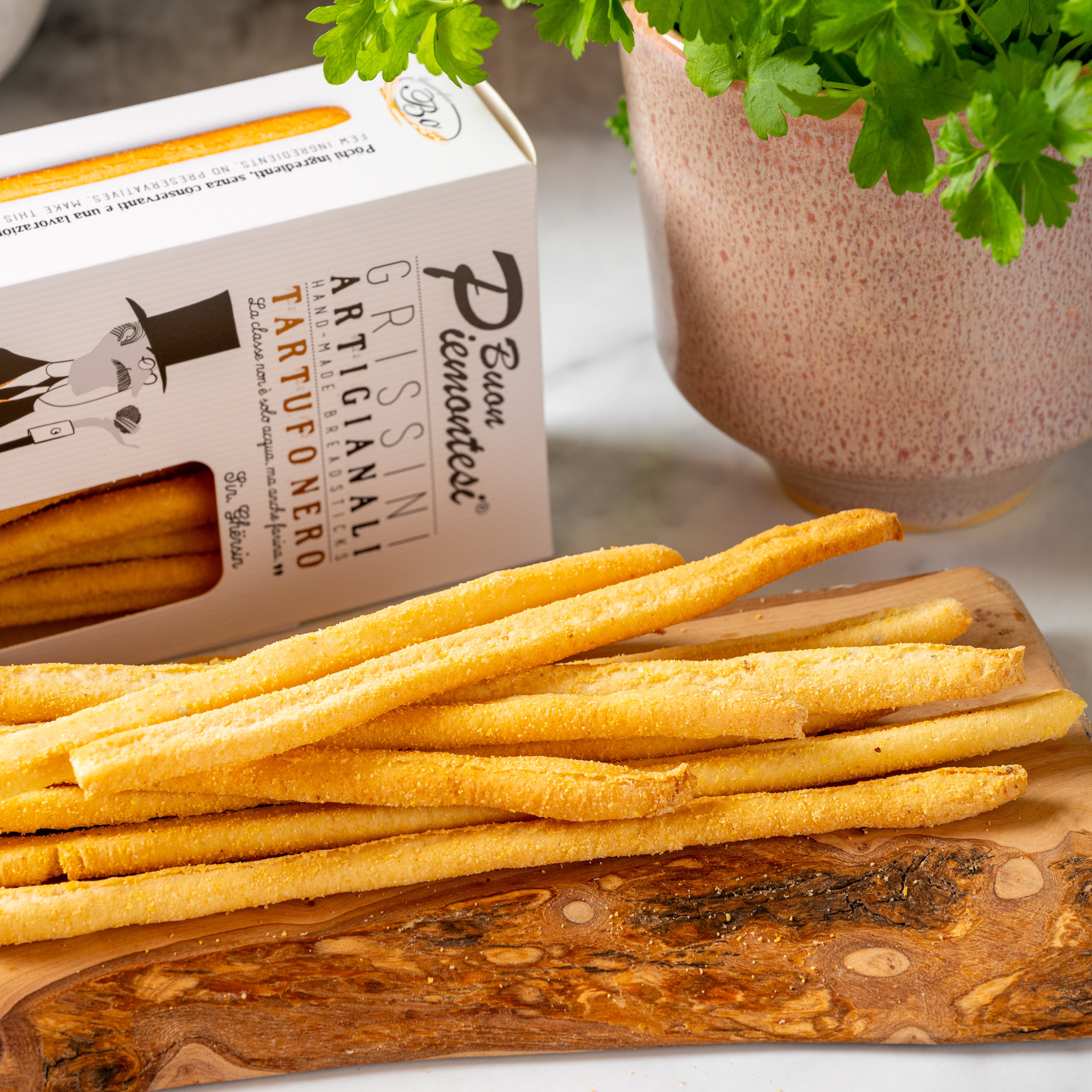 Grissini Tartufi - Handmade Breadsticks with Truffle, 120g