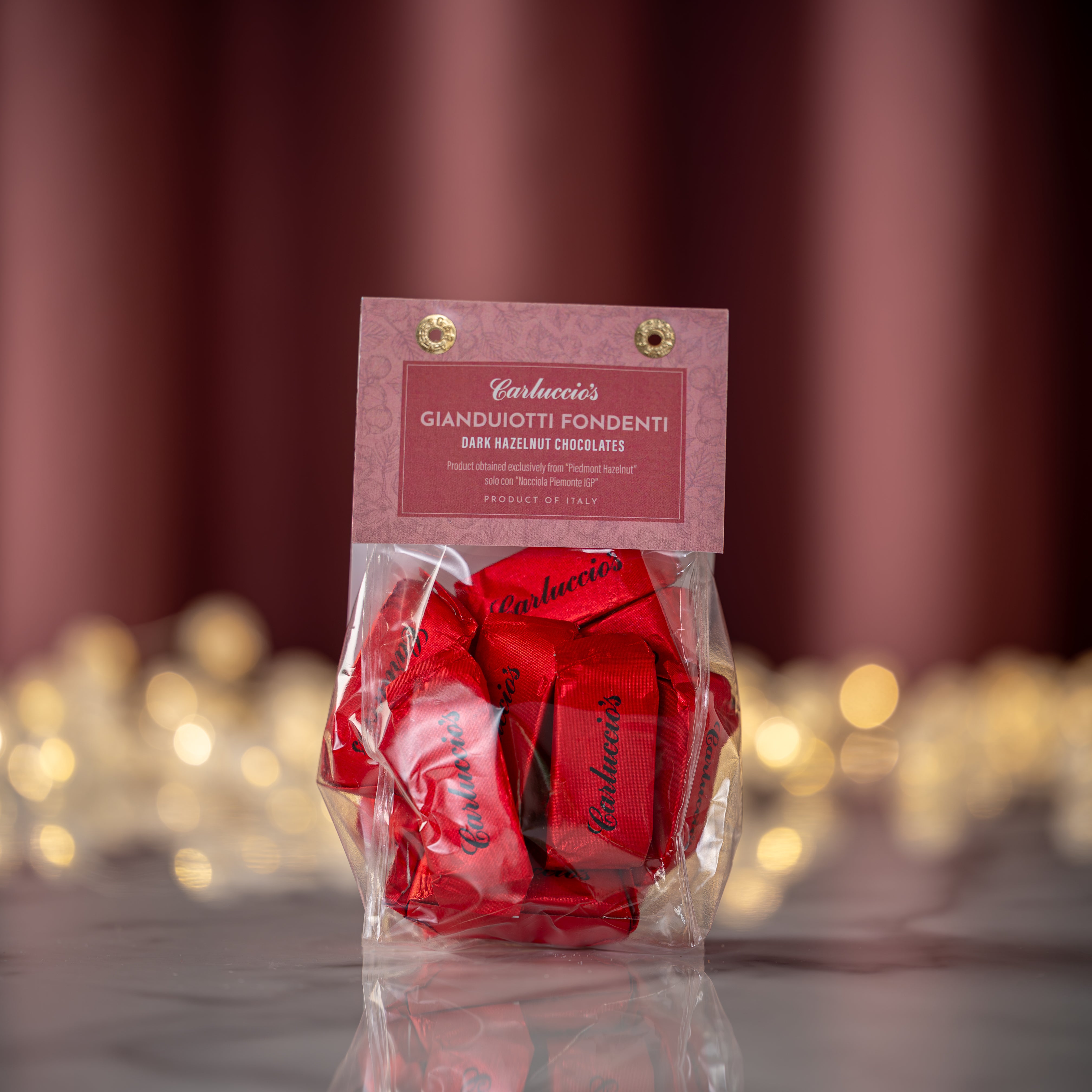 Gianduiotti Fondenti - Dark Hazelnut Chocolates, 150g