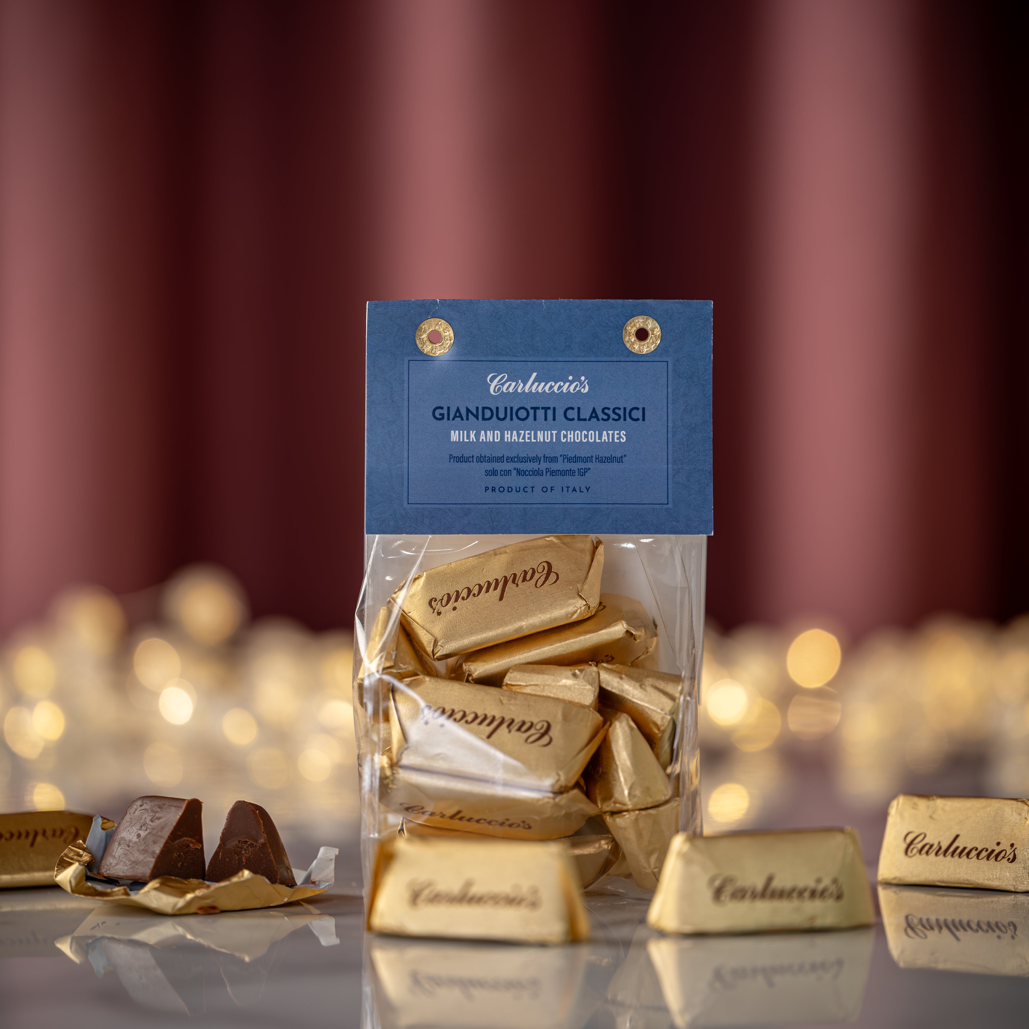 Gianduiotti  - Milk & Hazelnut Chocolates, 150g