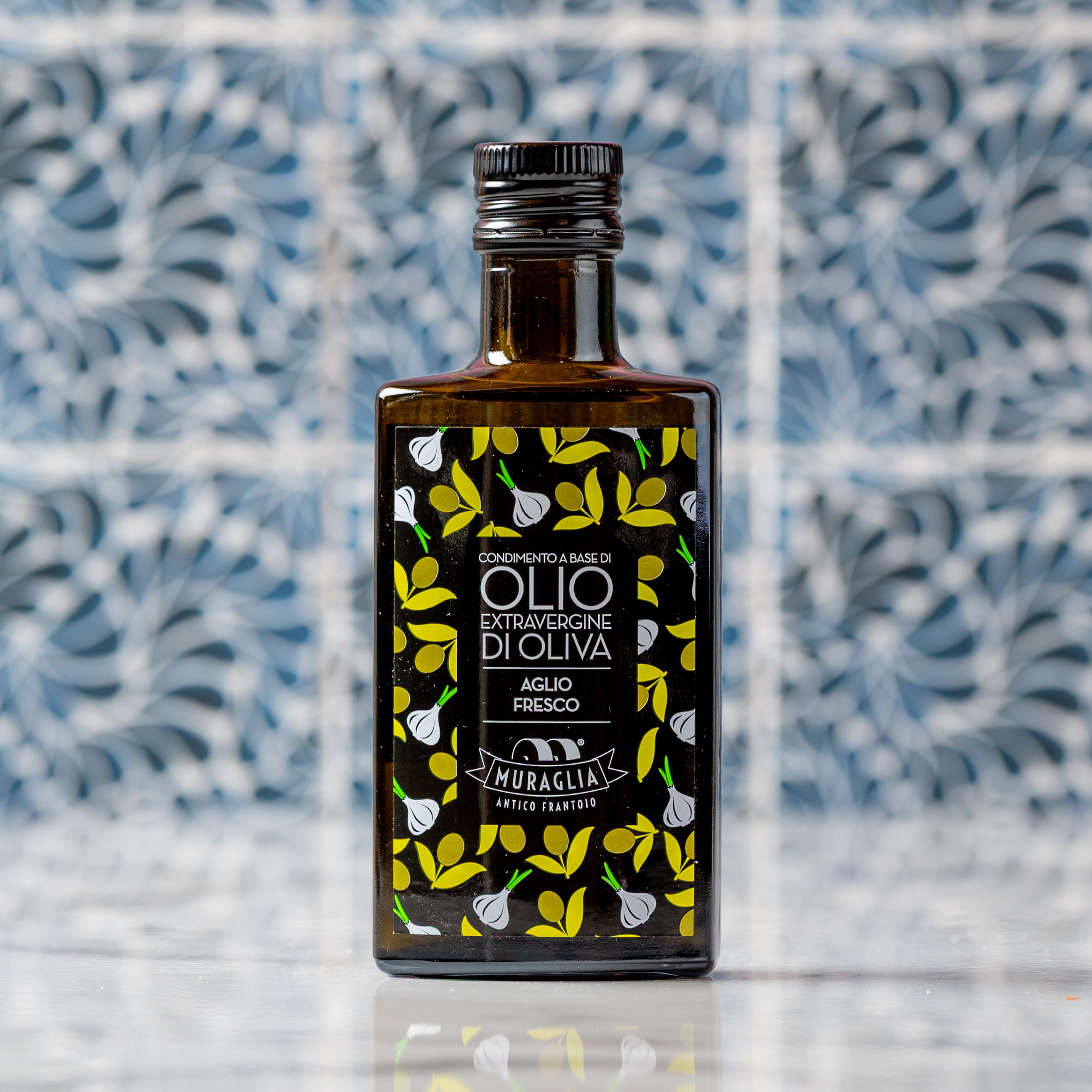 Muraglia Olio al Aglio - Garlic Extra Virgin Olive Oil, 200ml
