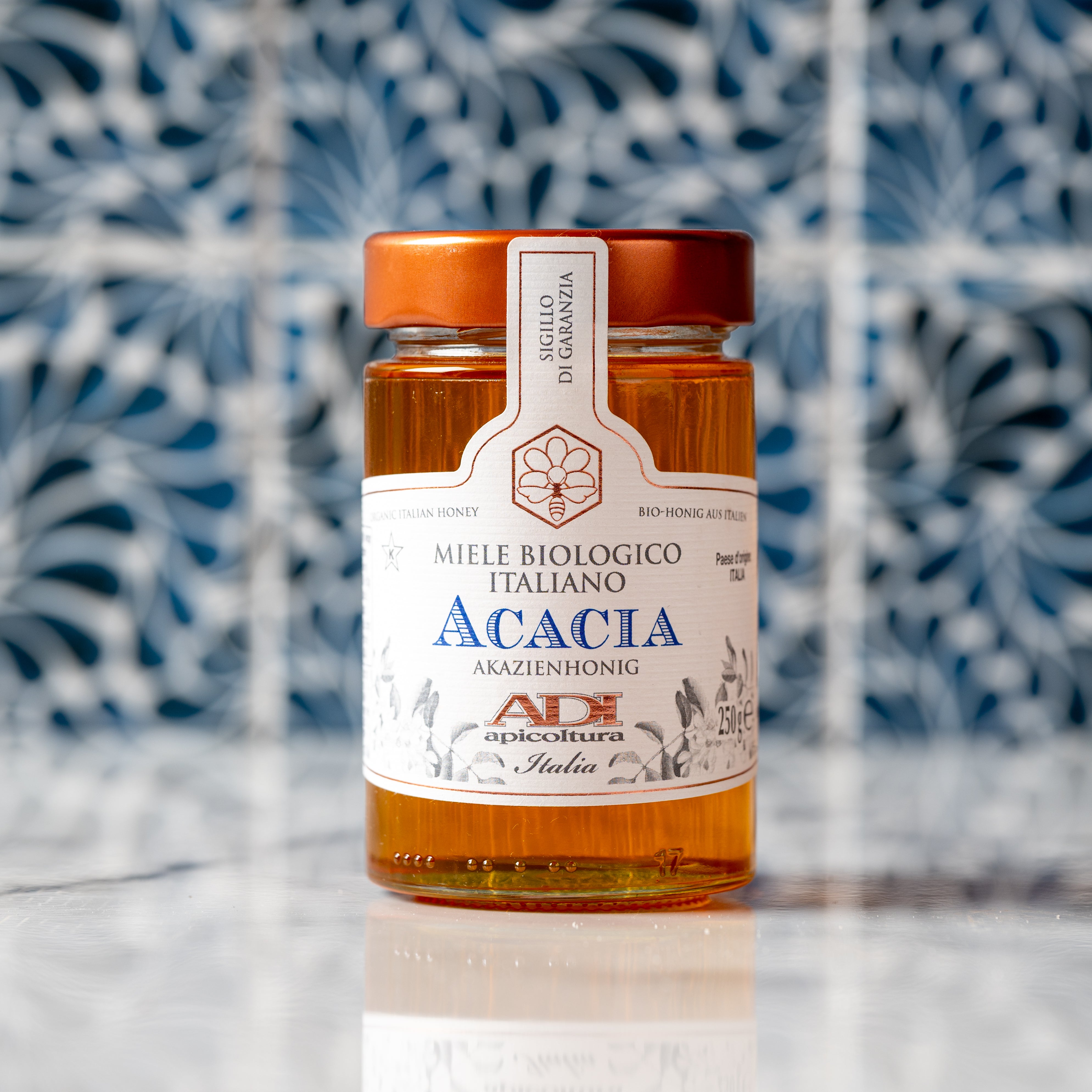 Organic Italian Acacia Honey, 250g