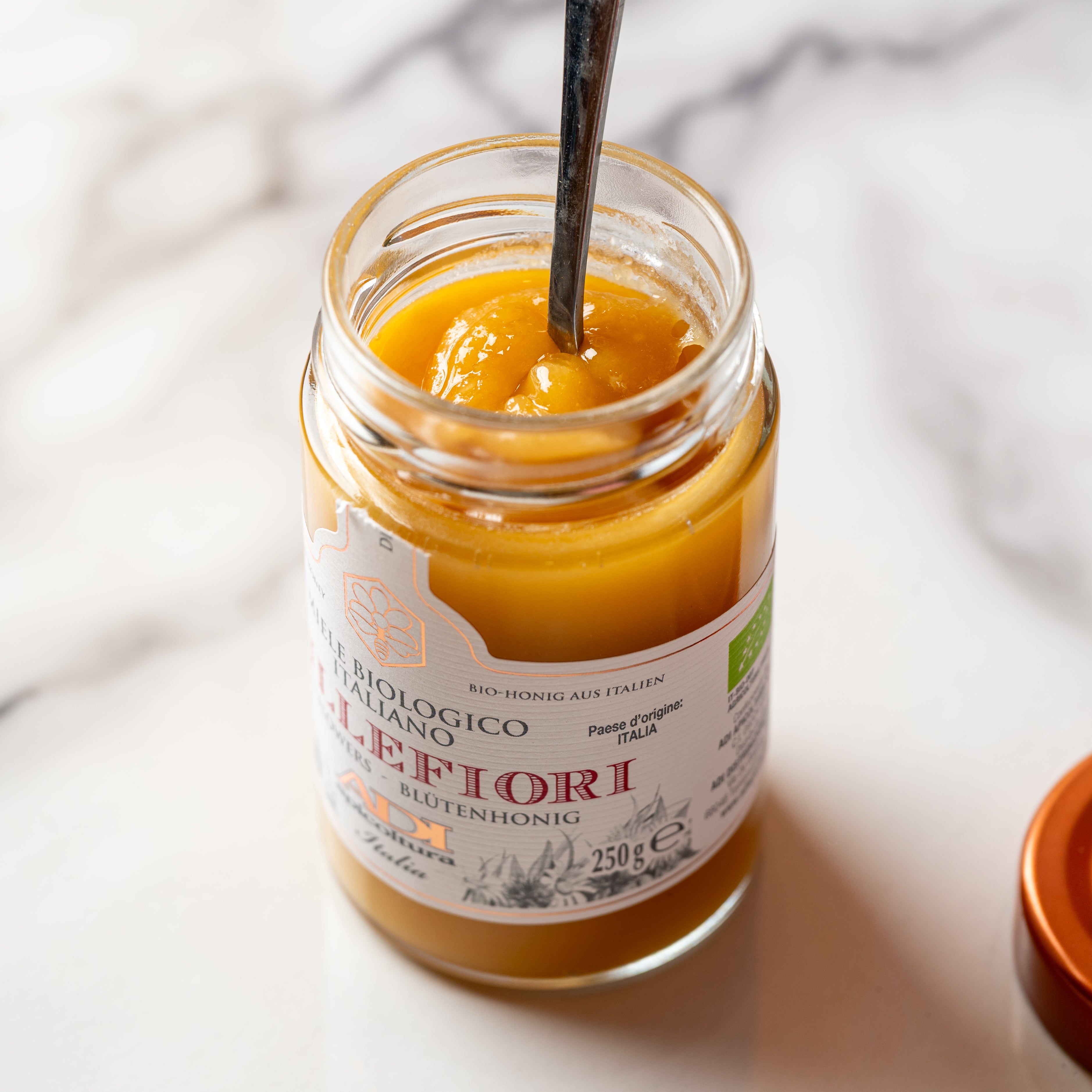Organic Italian Wildflower Honey,  250g