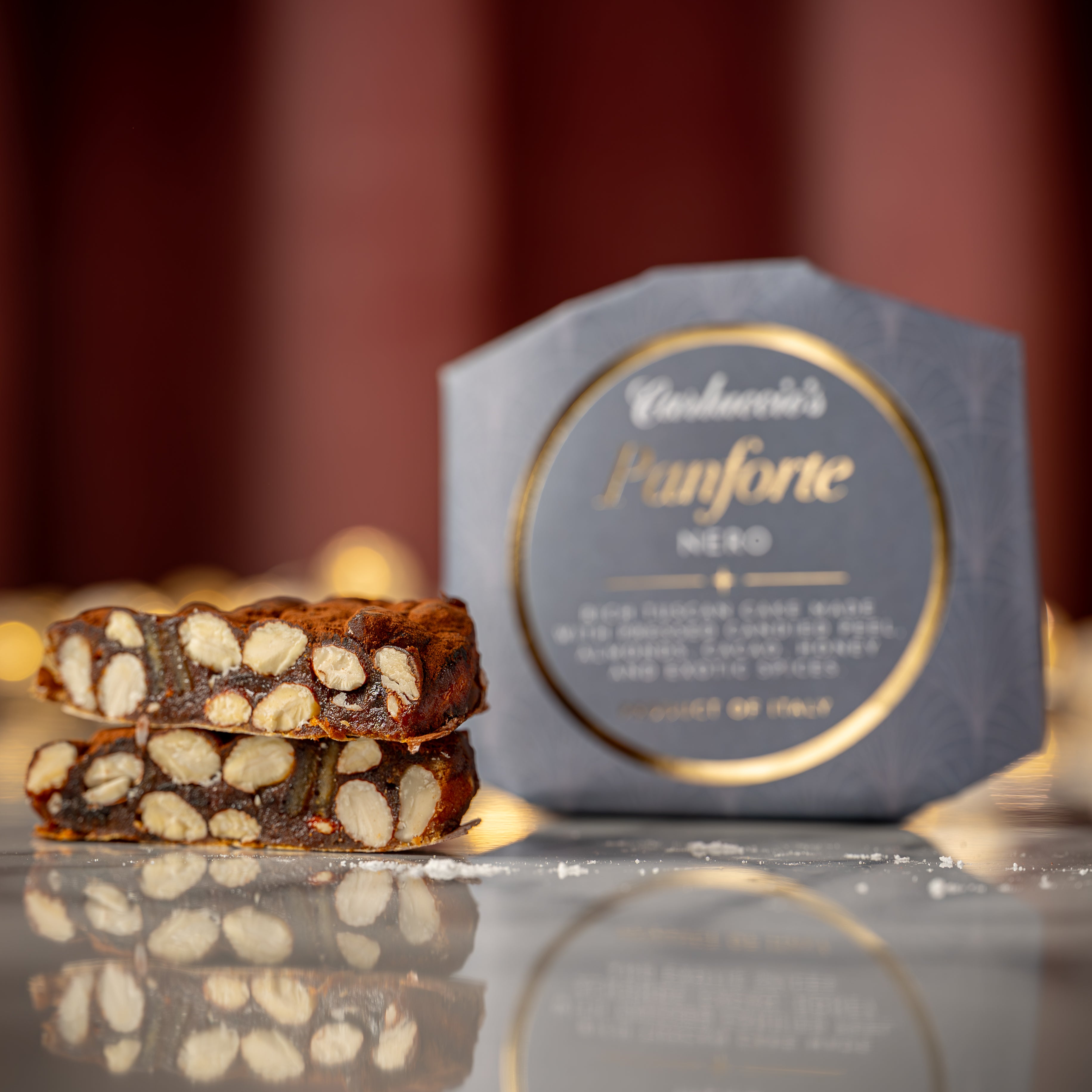 Panforte Nero di Siena - Traditional Cake of Siena, 100g