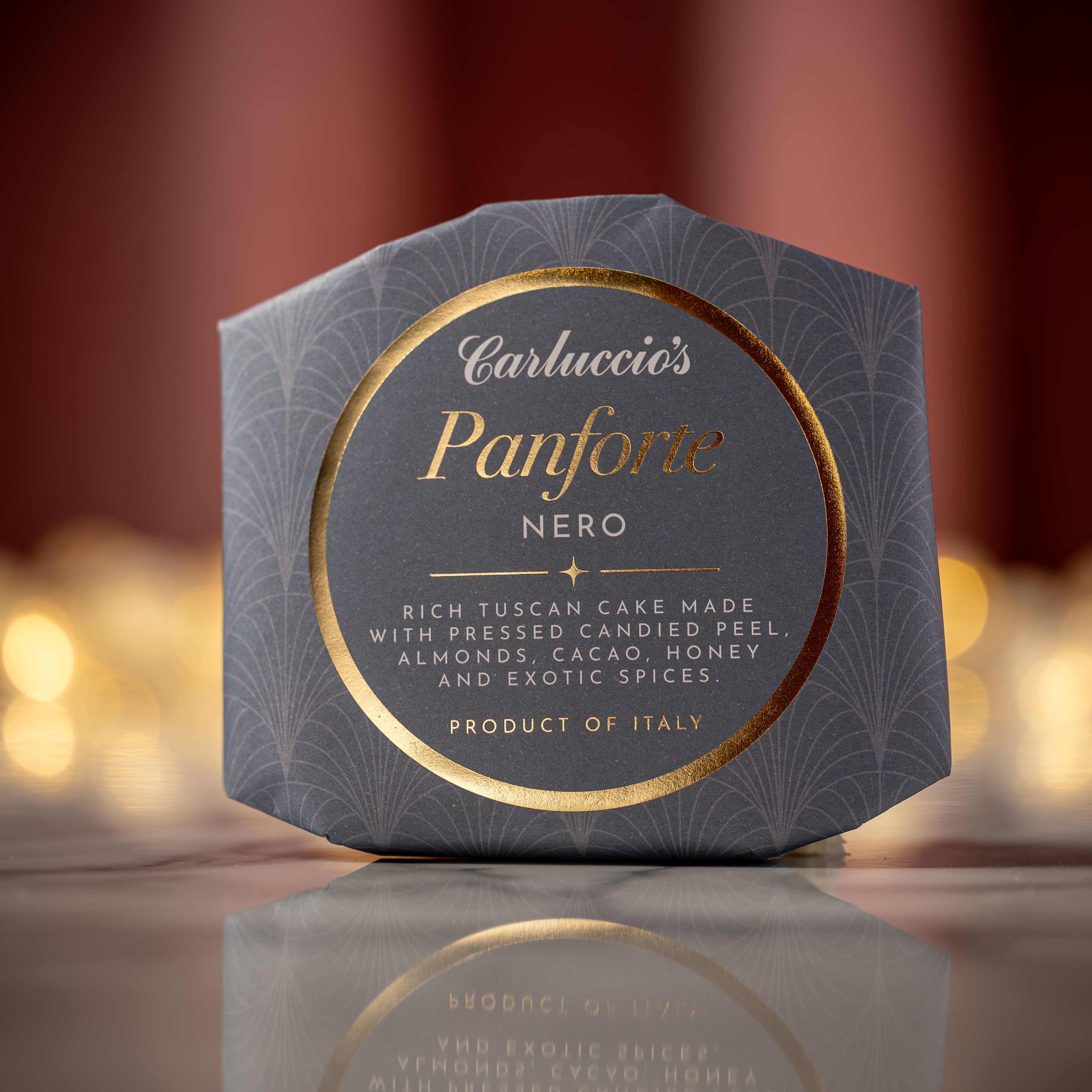 Panforte Nero di Siena - Traditional Cake of Siena, 100g