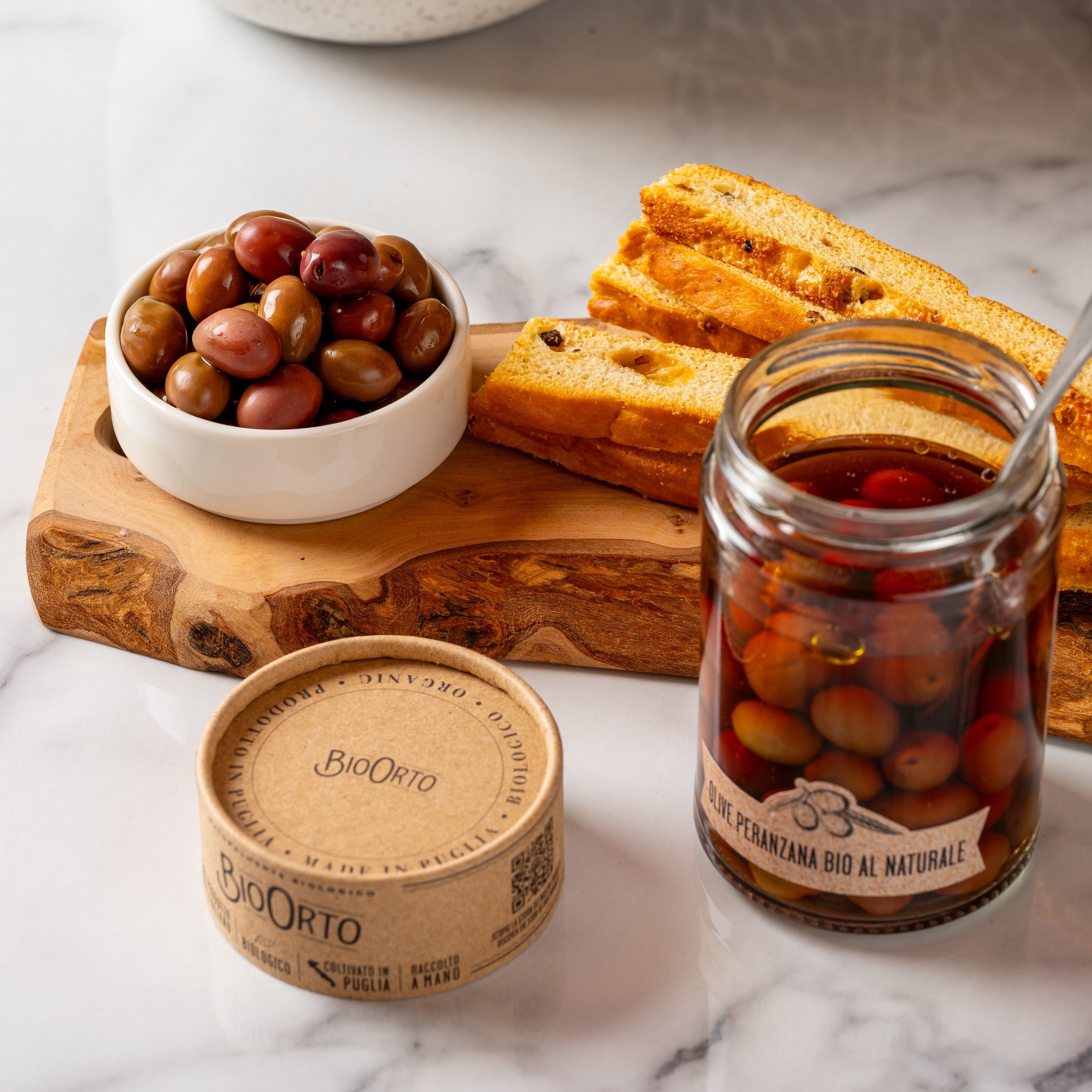 Bio Orto, Peranzana Olives, 350g