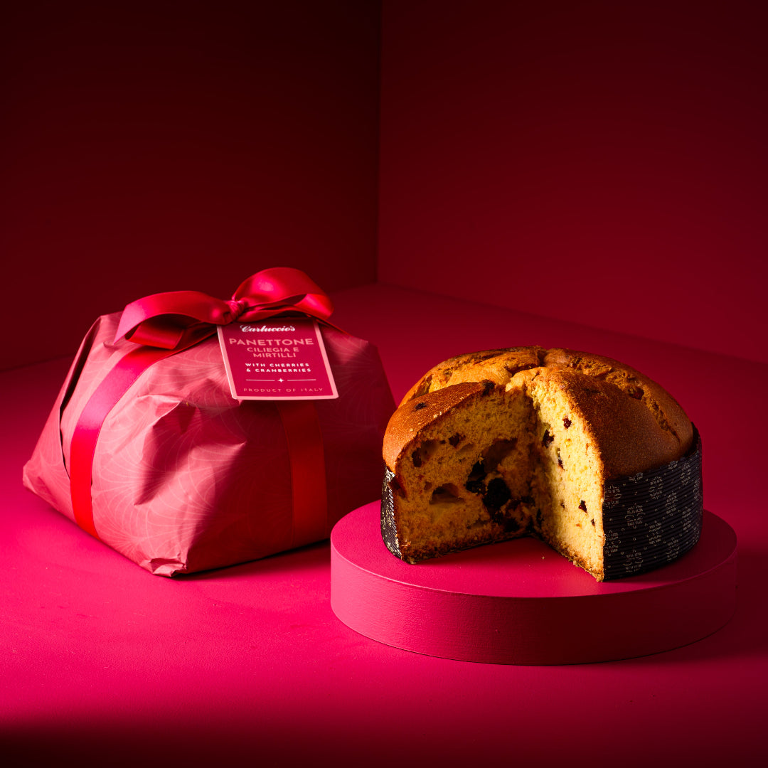 Panettone With Cherries and Cranberries