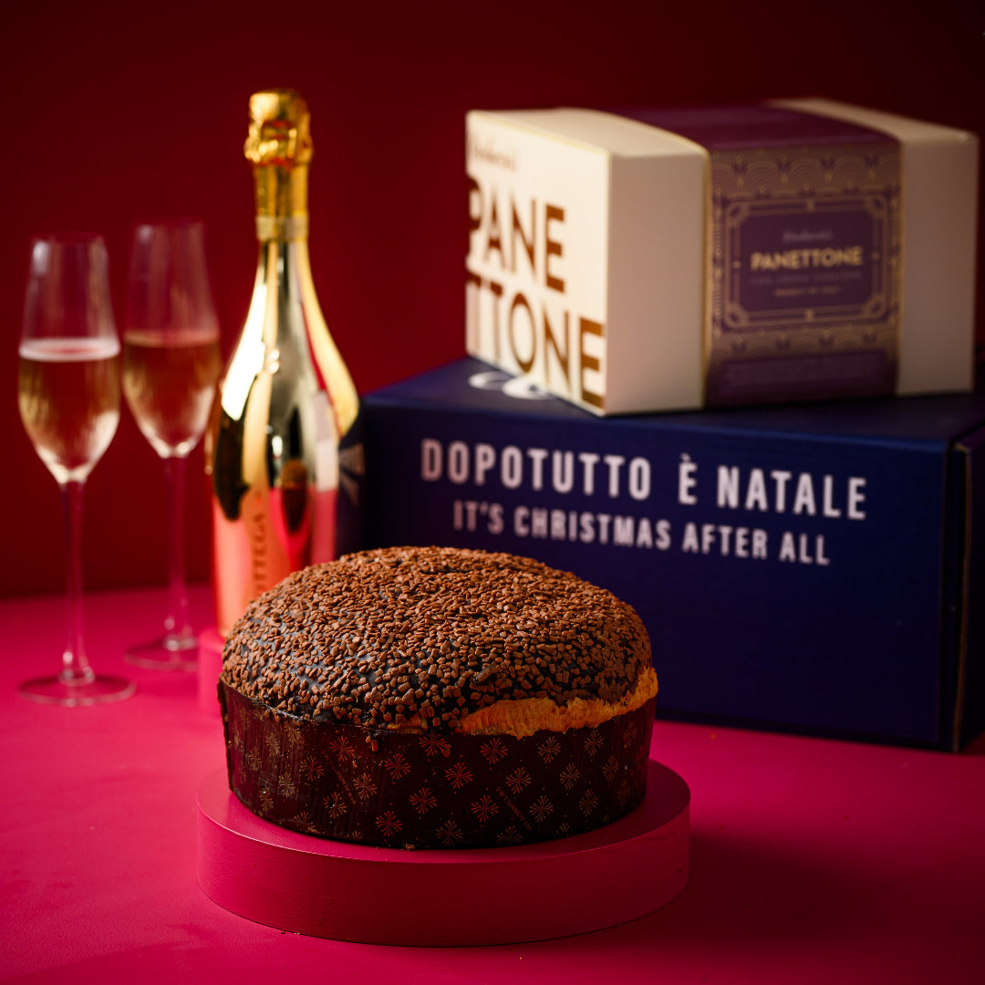 Panettone & Gold Prosecco Gift Set - Zabaione d'oro