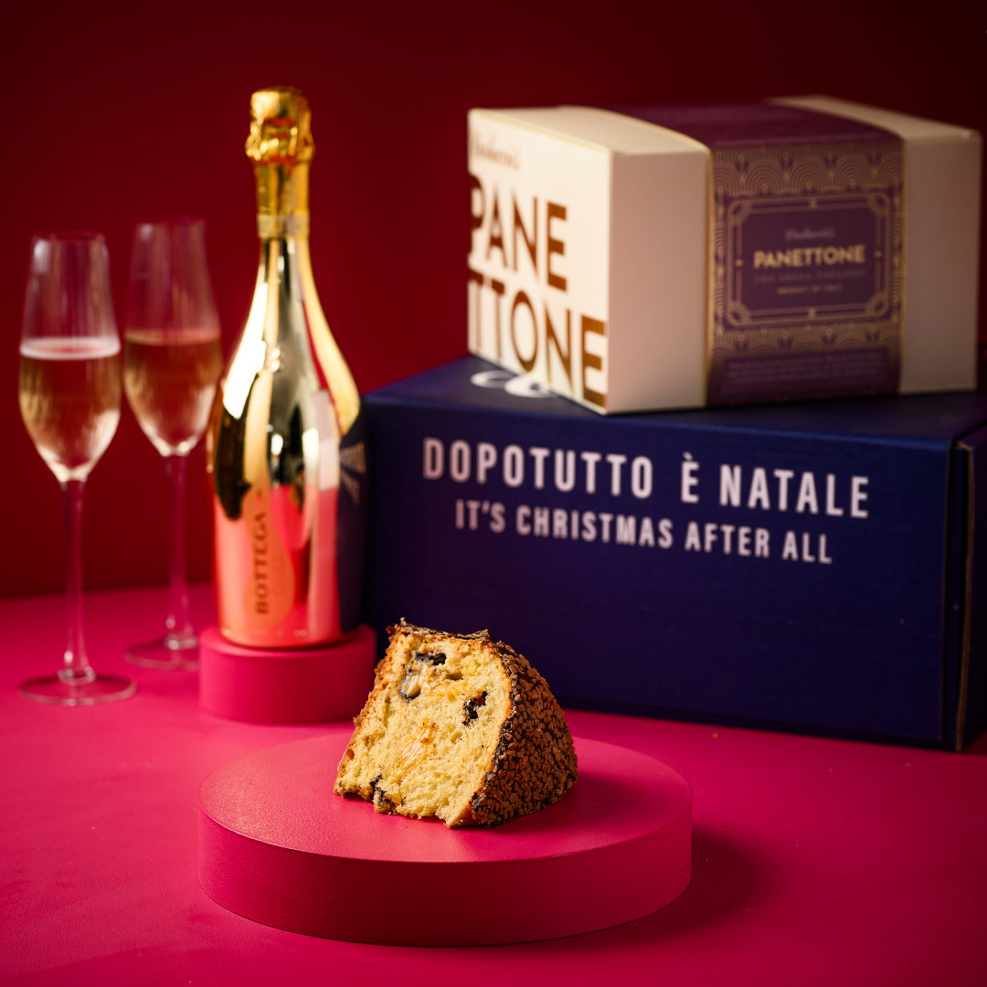 Panettone & Gold Prosecco Gift Set - Zabaione d'oro