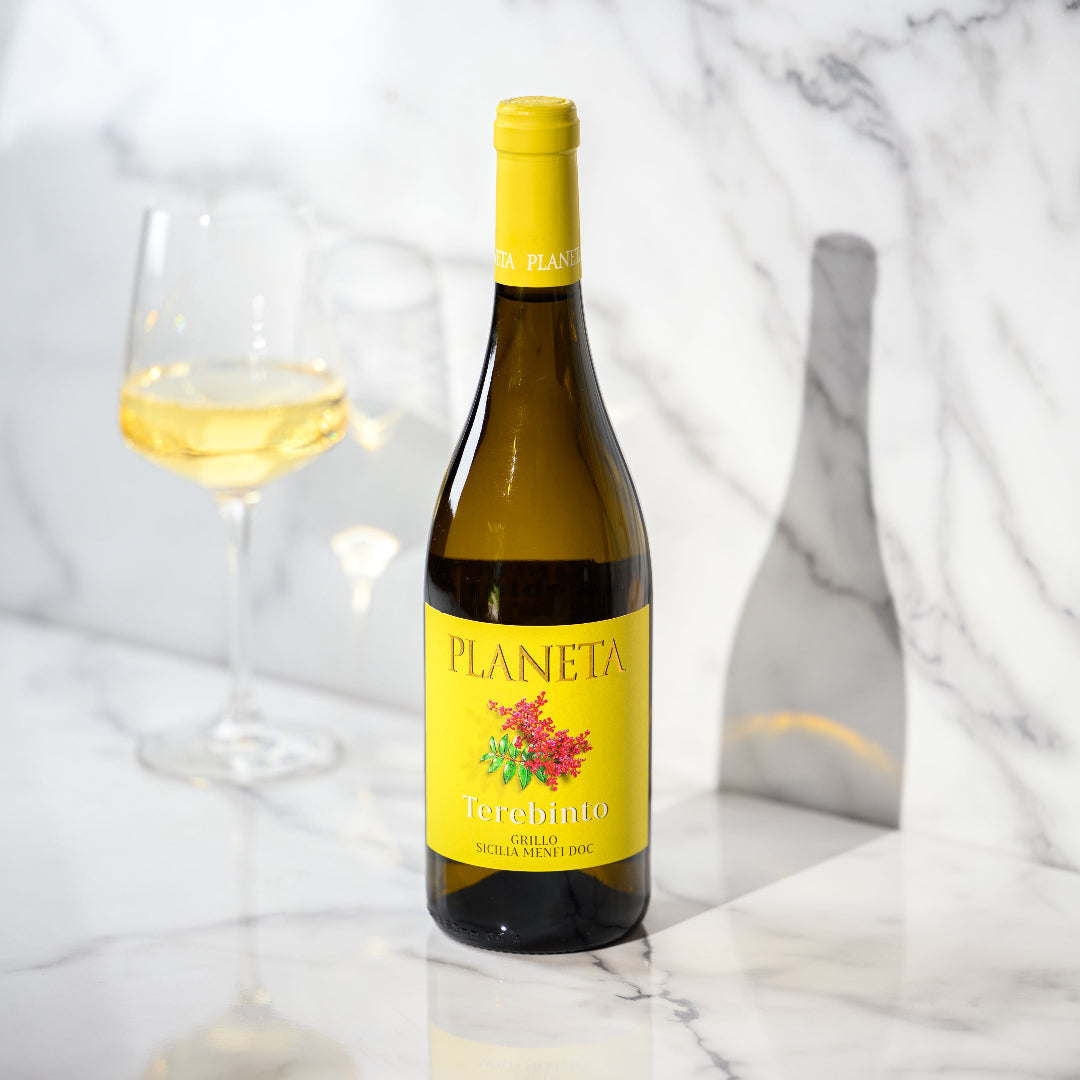 Planeta Terebinto Grillo Menfi DOC – Organic Sicilian White Wine, 75cl
