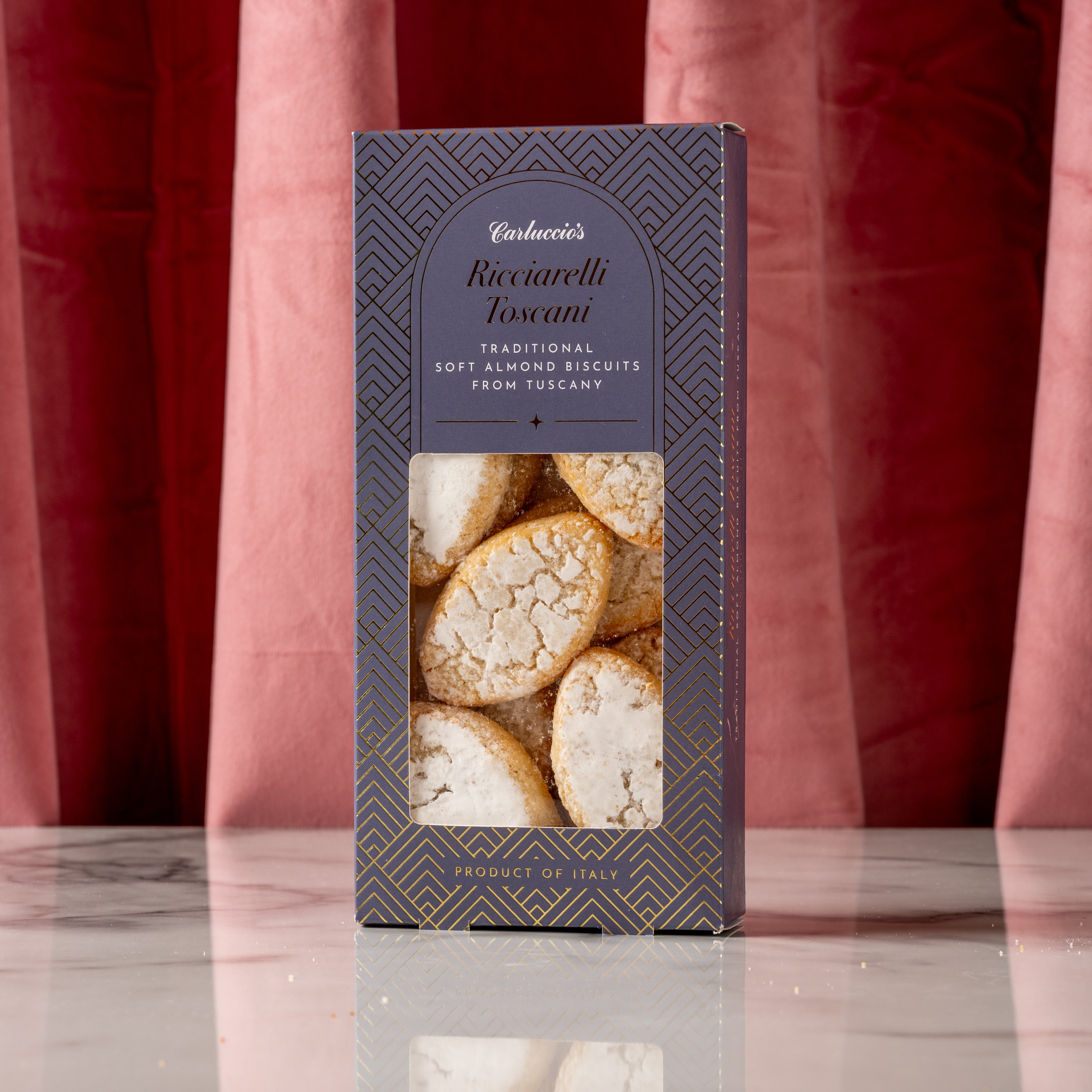 Ricciarelli Toscani - Traditional Soft Almond Cakes from Tuscany, 200g