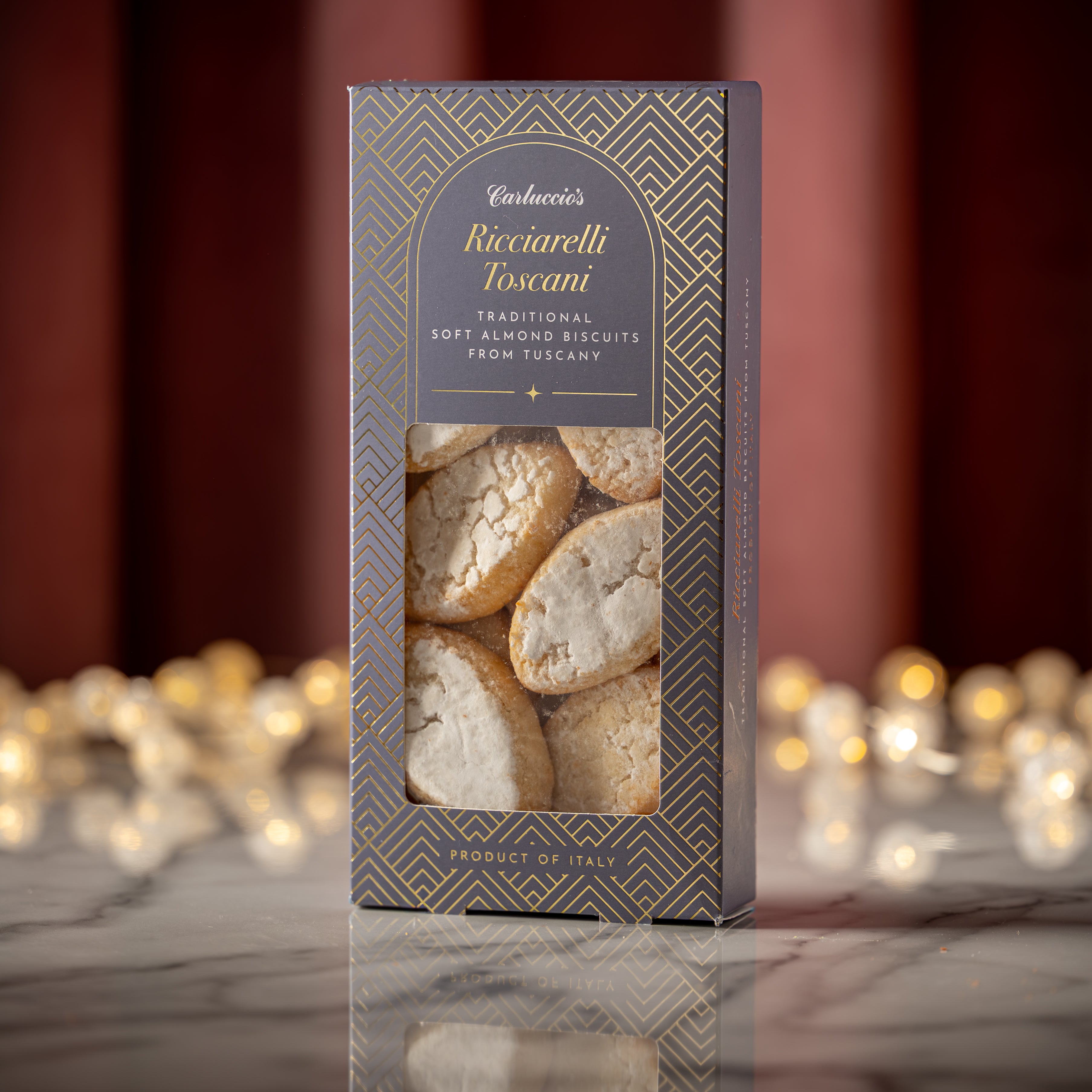 Ricciarelli Toscani - Traditional Soft Almond Cakes from Tuscany, 200g