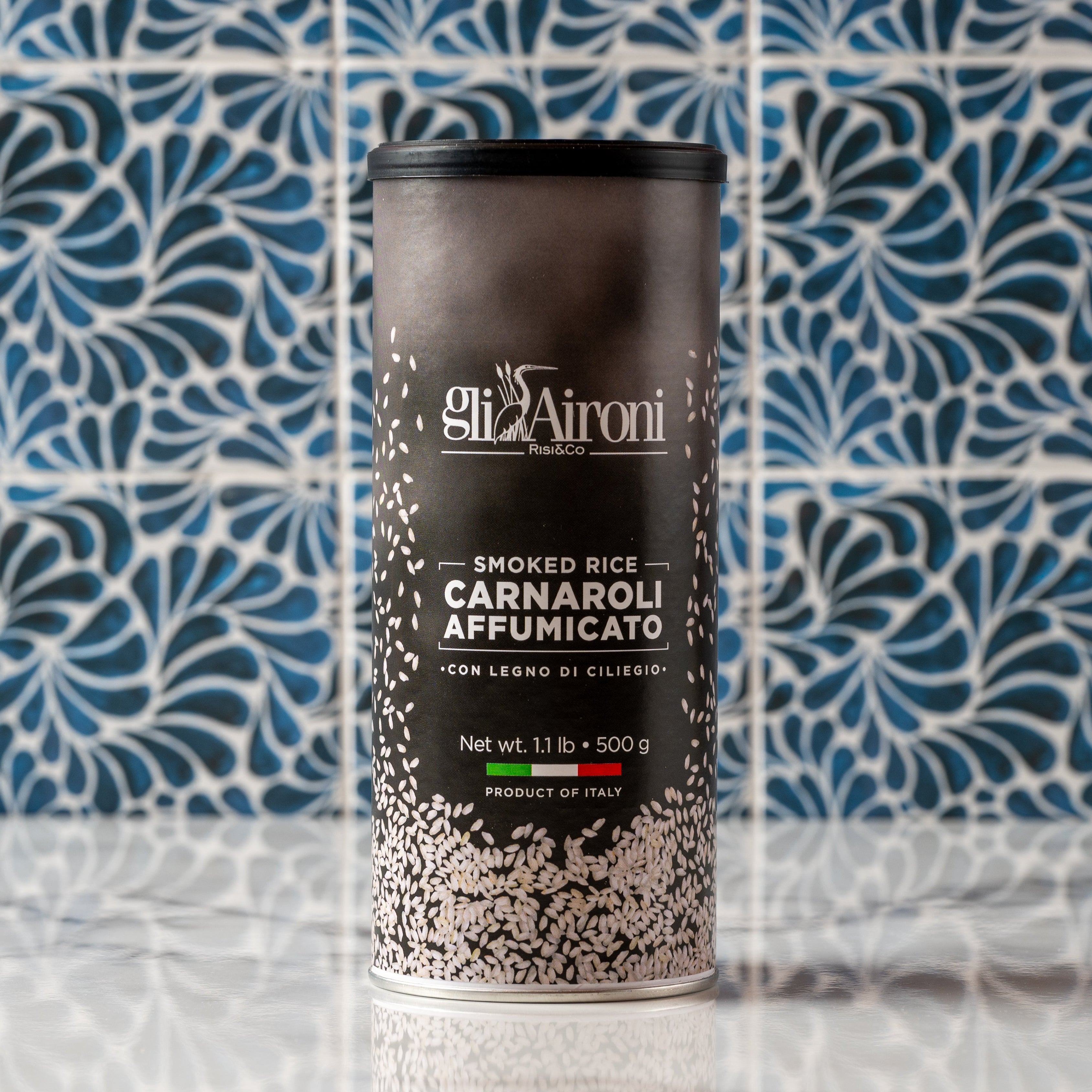 Gli Aironi Fog,  Smoked Carnaroli Rice, 500g