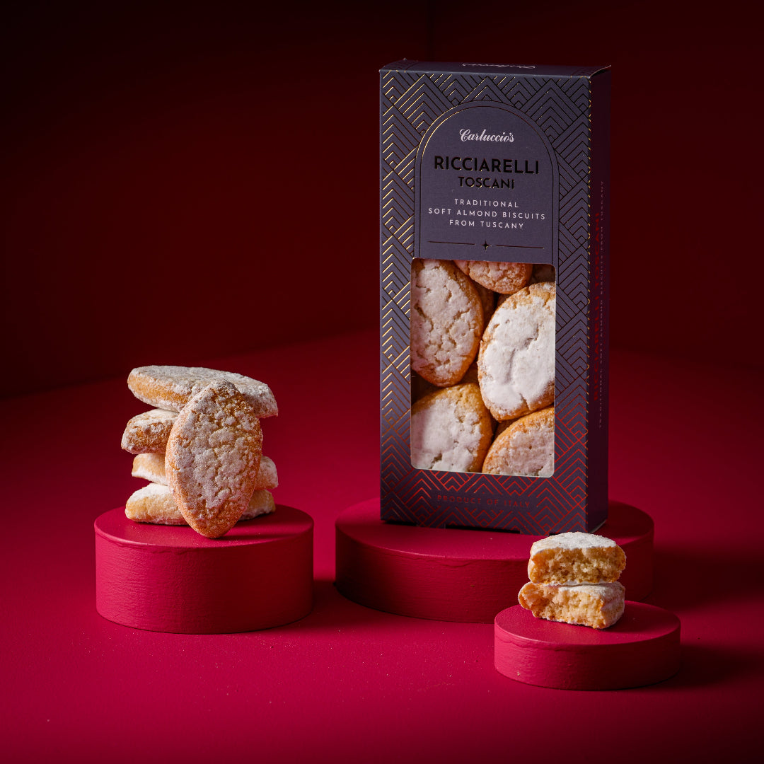 Ricciarelli Toscani - Traditional Soft Almond Cakes from Tuscany, 200g