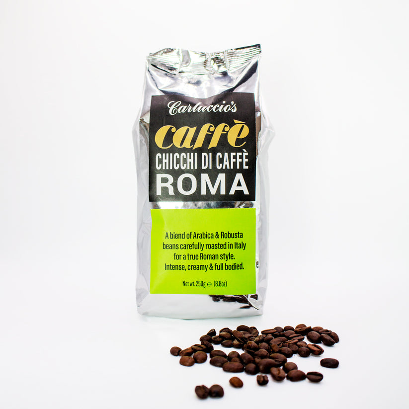 Full-bodied coffee with our Roma blend