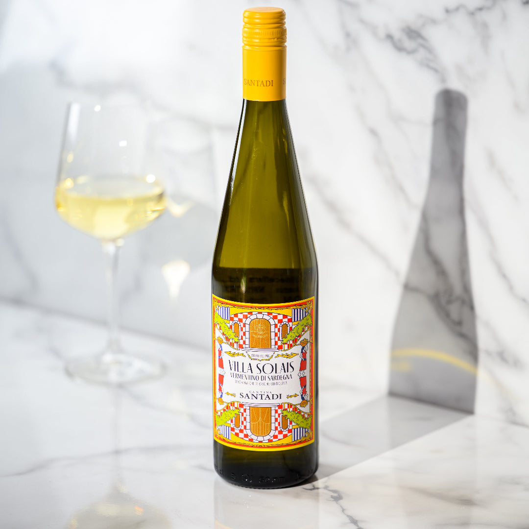 Santadi Villa Solais Vermentino di Sardegna DOC – White Wine, 75cl