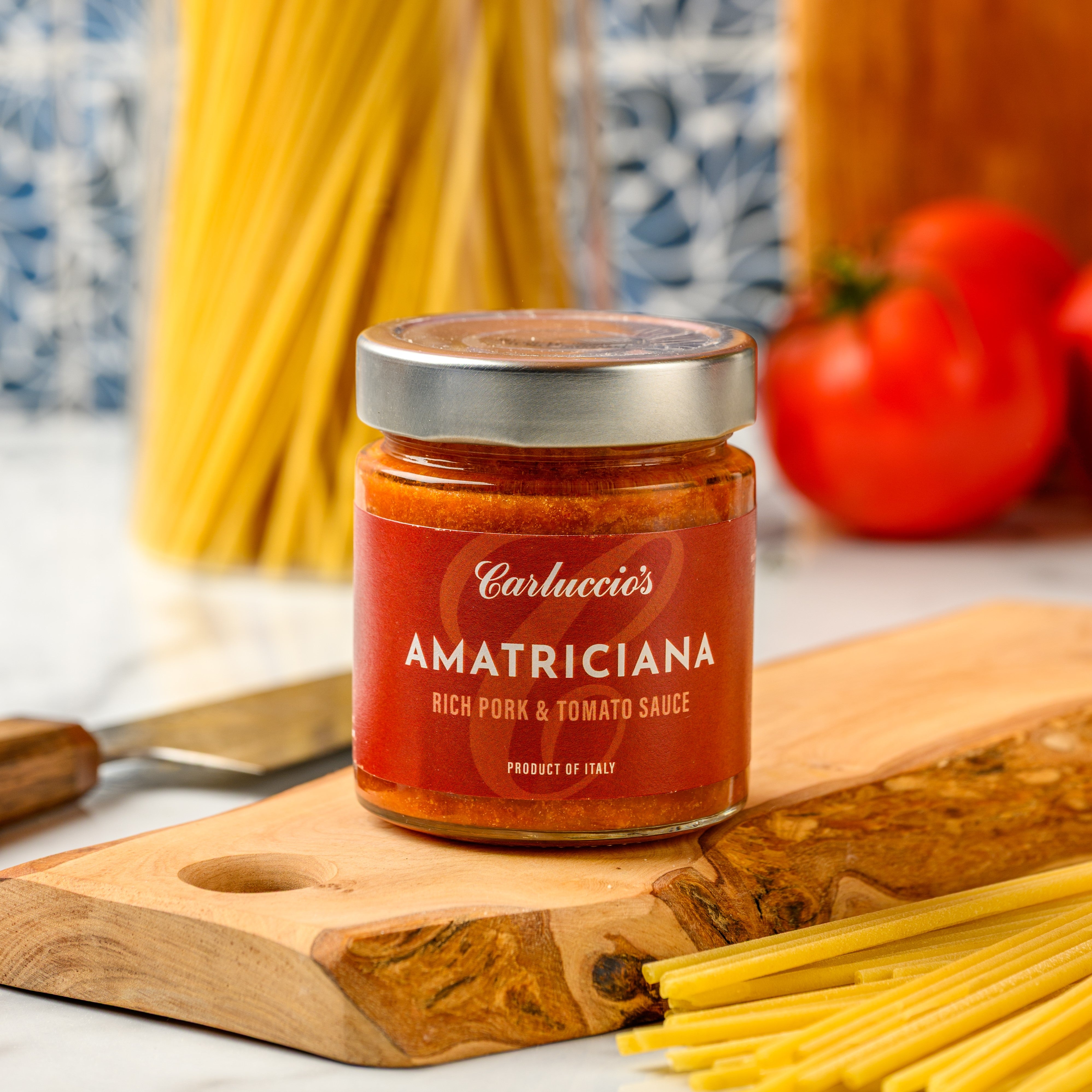 Sugo All' Amatriciana - Rich Pork and Tomato Sauce, 210g