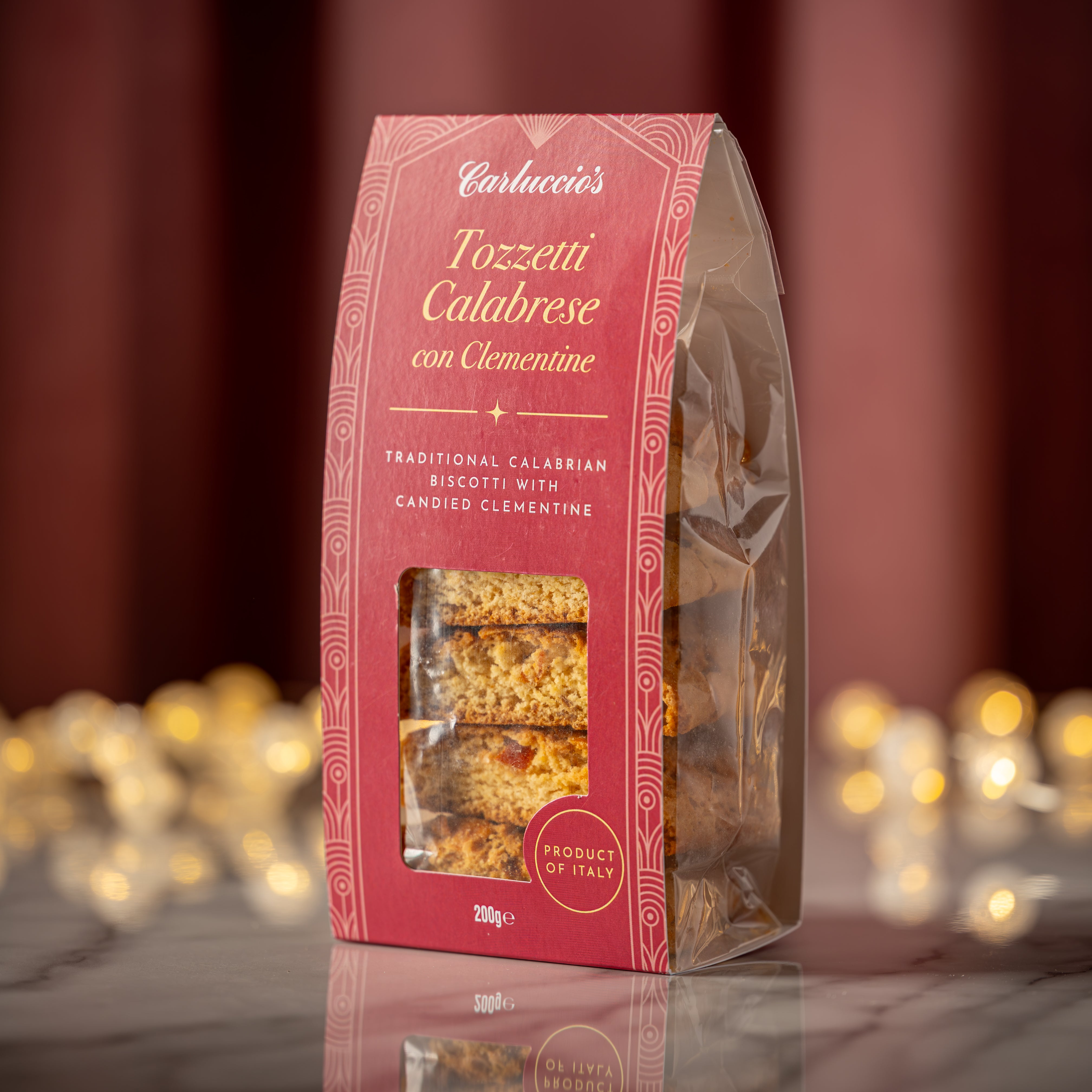 Tozzetti Calabrese con Clementine - Biscotti with Candied Clementine, 200g