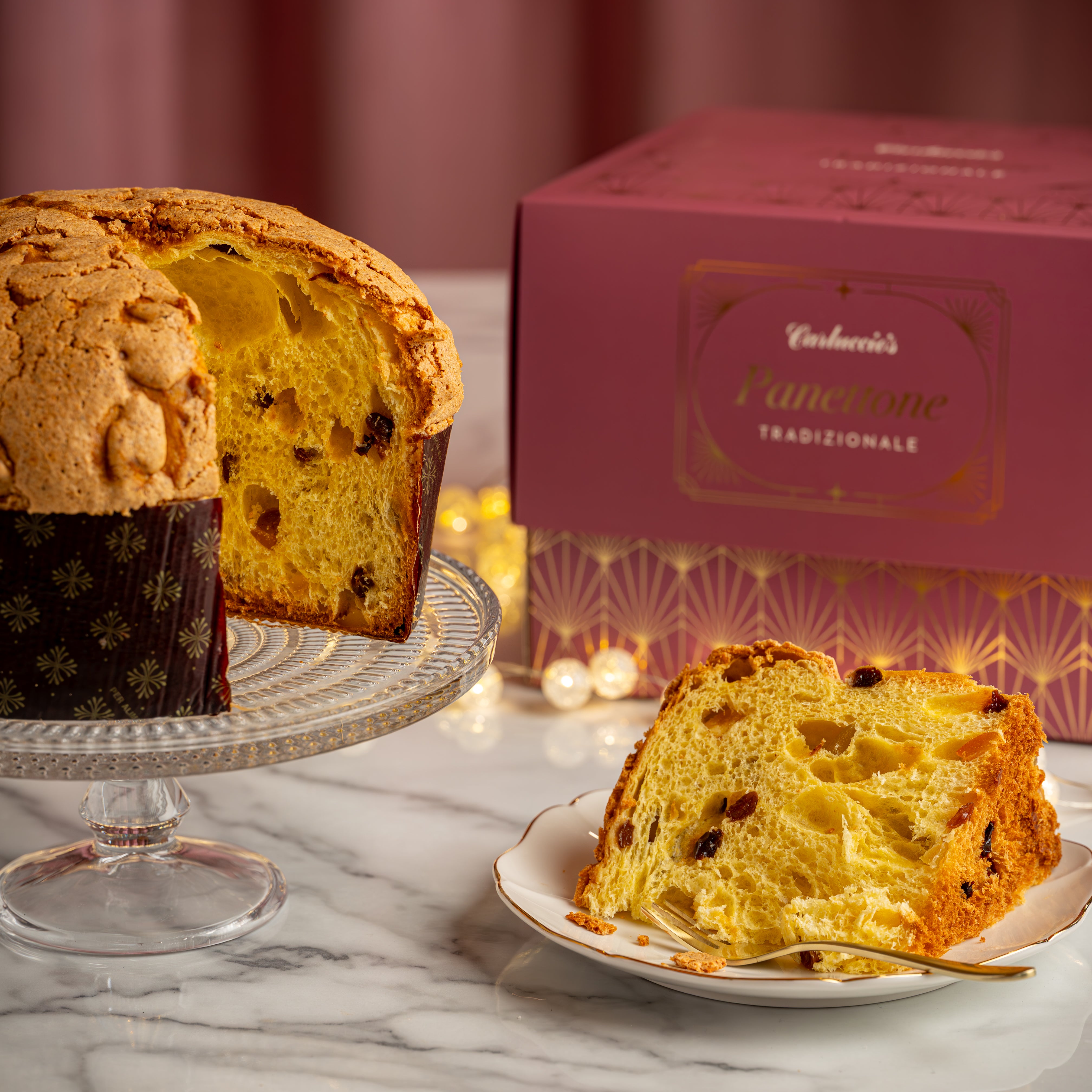Panettone & Gold Prosecco Gift Set - Oro Tradizionale