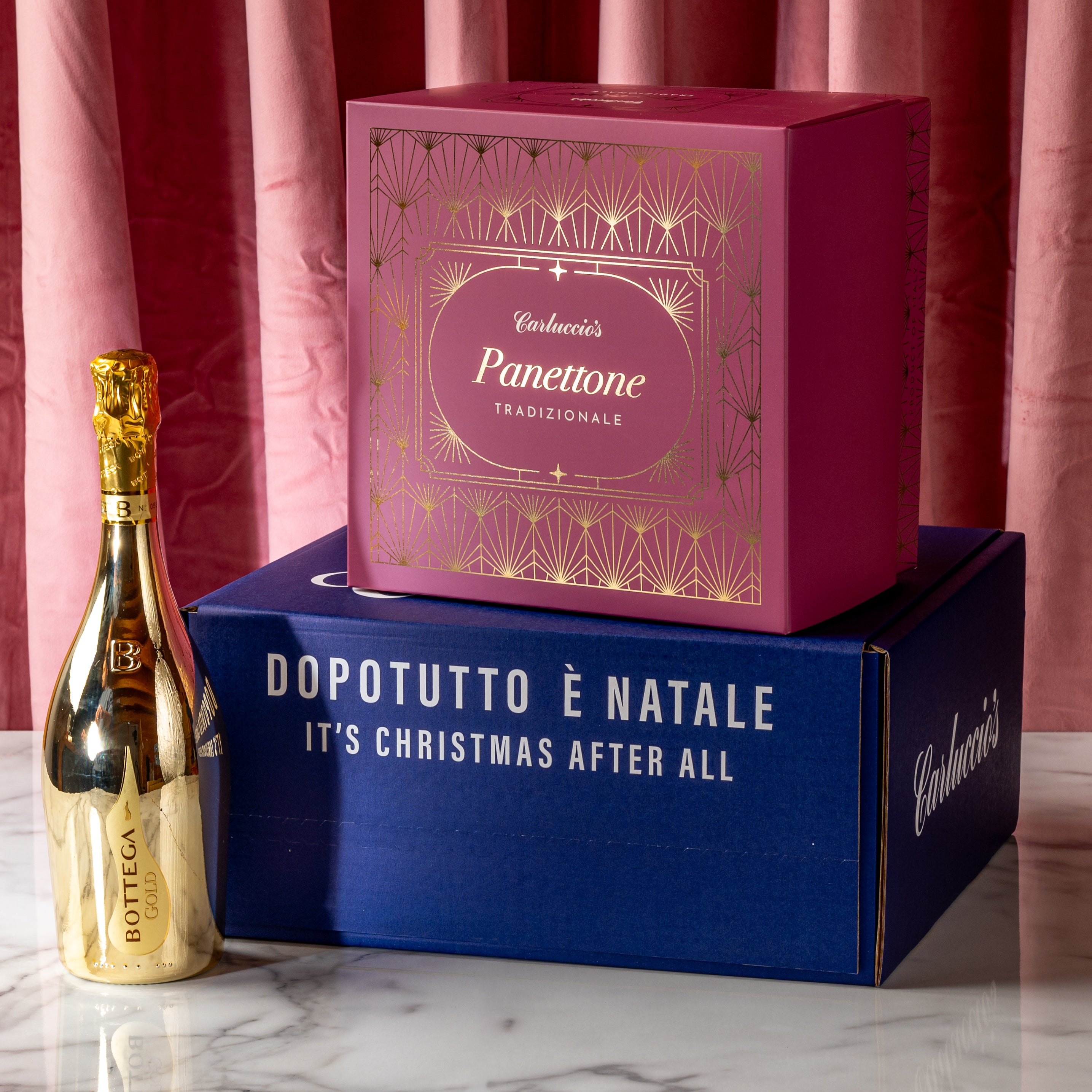 Panettone & Gold Prosecco Gift Set - Oro Tradizionale