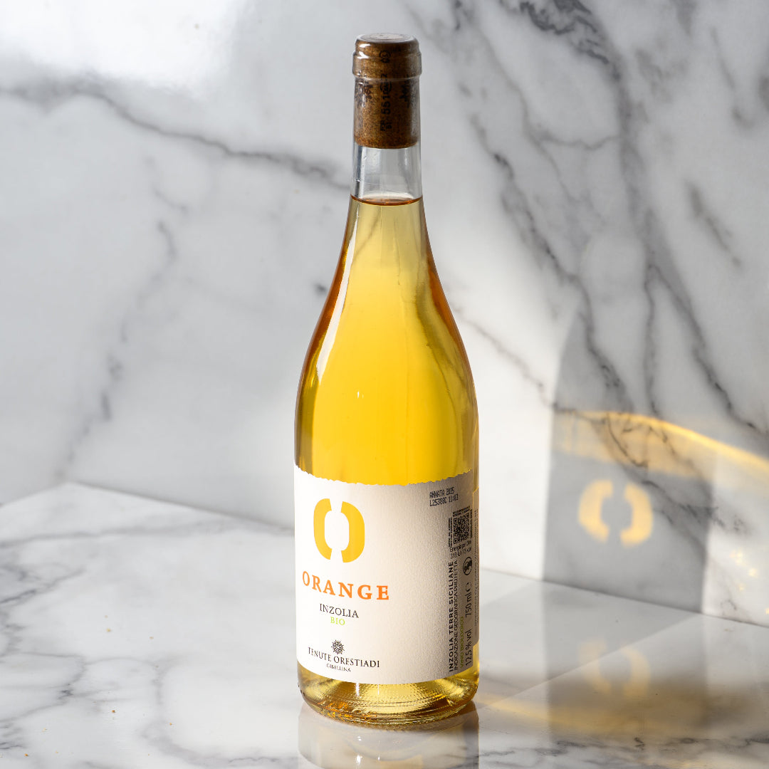 Tenute Orestiadi Orange Inzolia – Organic Sicilian Orange Wine, 75cl