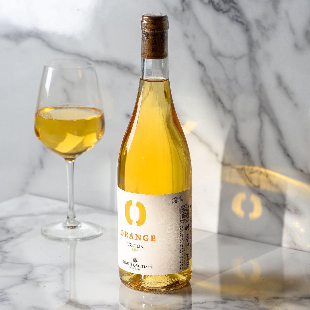 Tenute Orestiadi Orange Inzolia – Organic Sicilian Orange Wine, 75cl