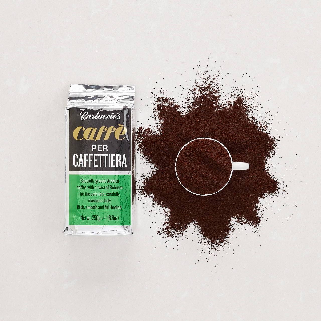 Cafetiere Ground Coffee sold at Carluccio's